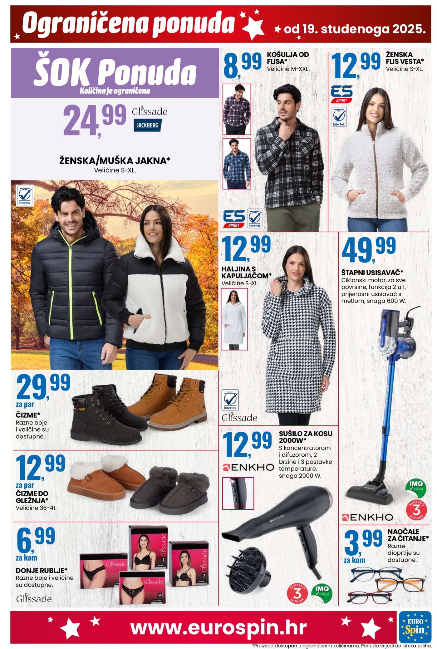 Eurospin katalog Akcija 19.11.-25.11.2025.