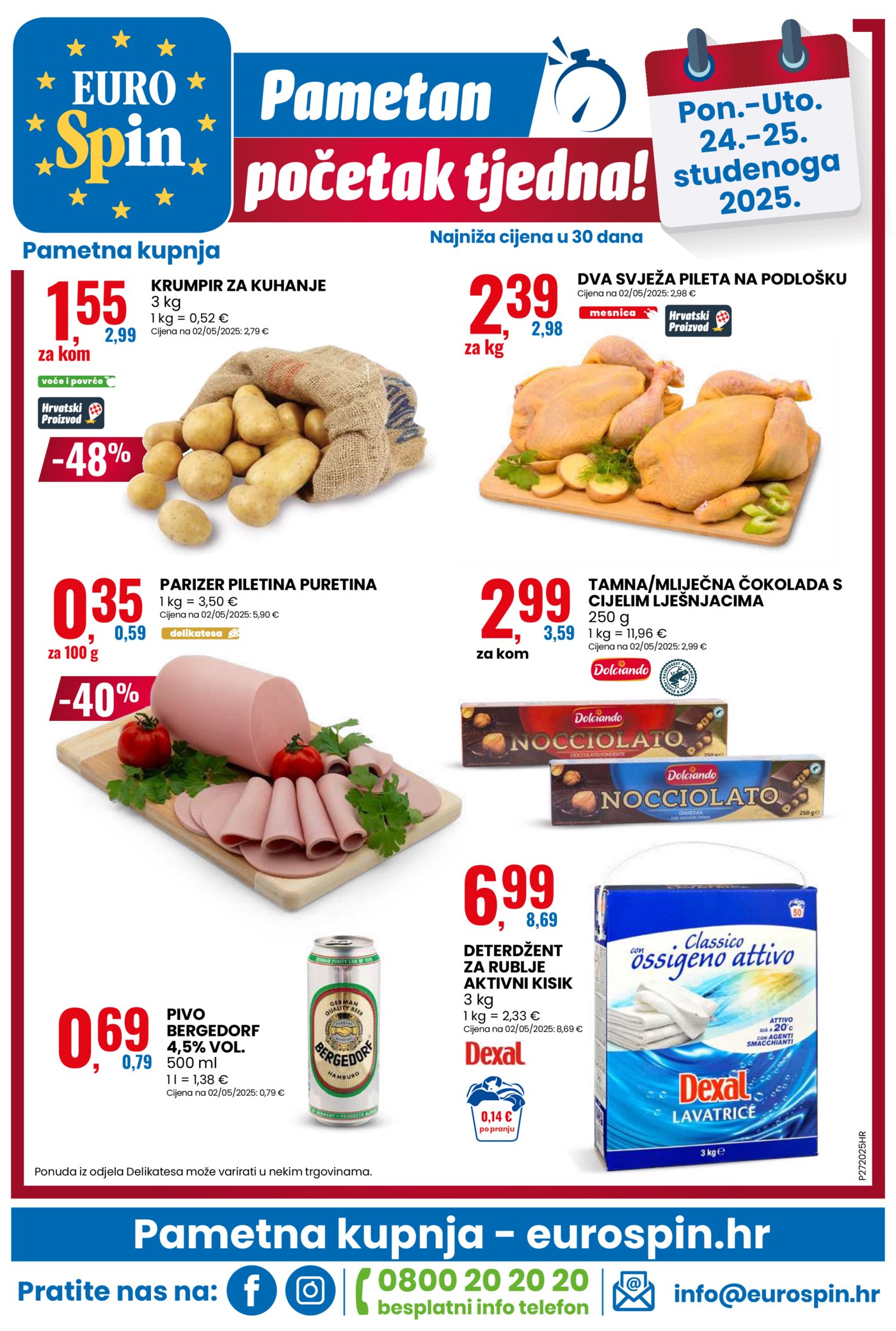 Eurospin katalog Akcija 19.11.-25.11.2025.