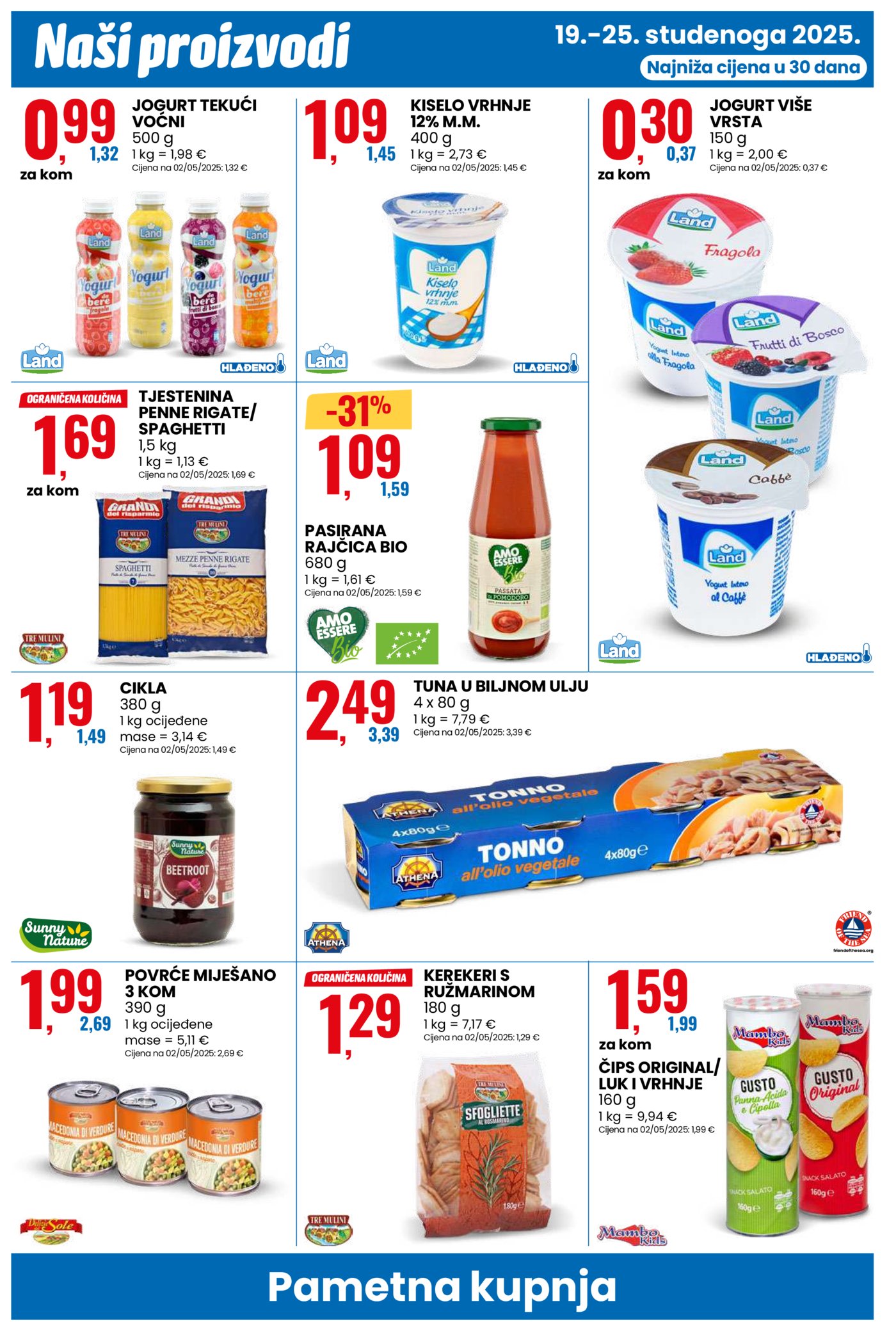 Eurospin katalog Akcija 19.11.-25.11.2025.