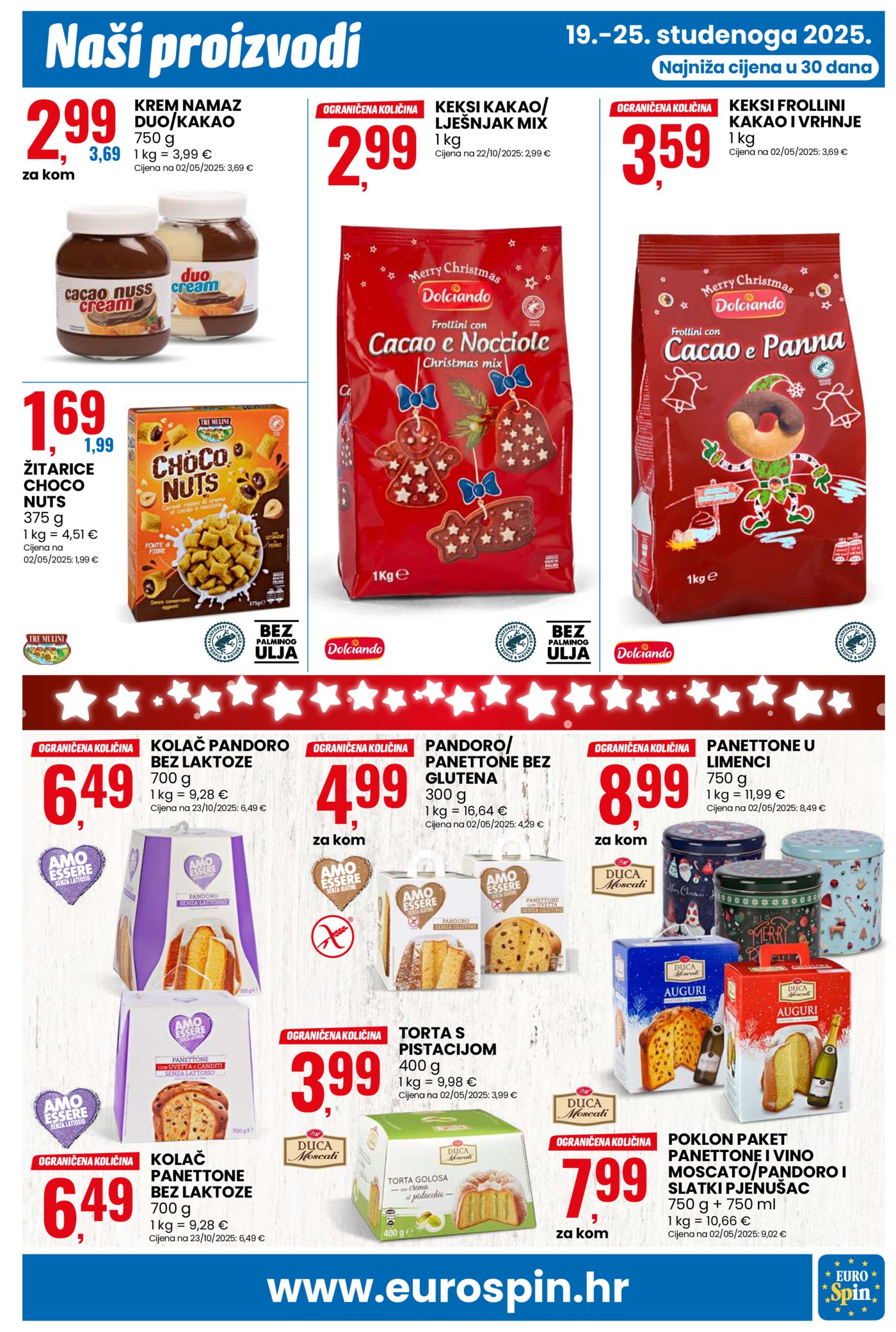 Eurospin katalog Akcija 19.11.-25.11.2025.