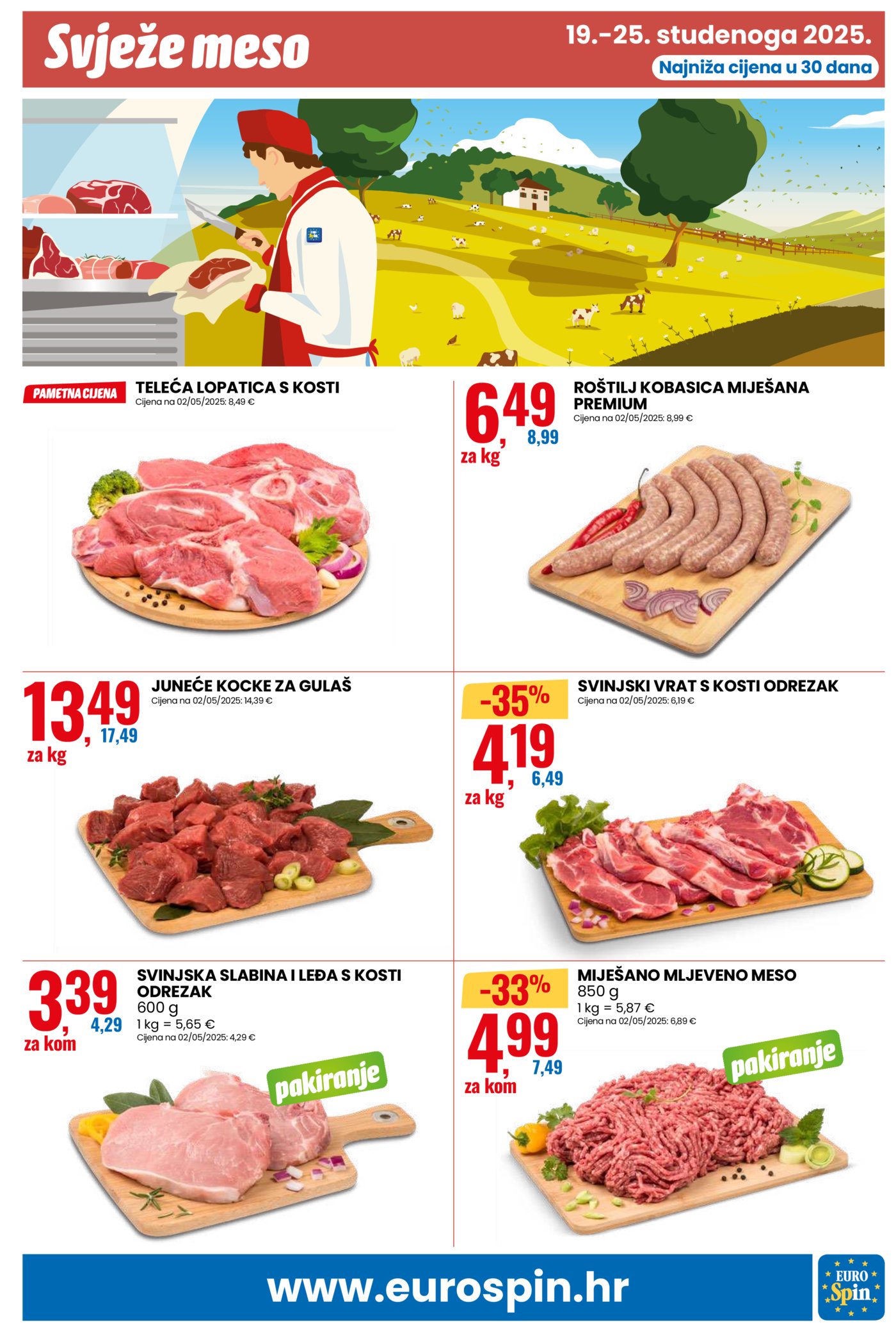 Eurospin katalog Akcija 19.11.-25.11.2025.