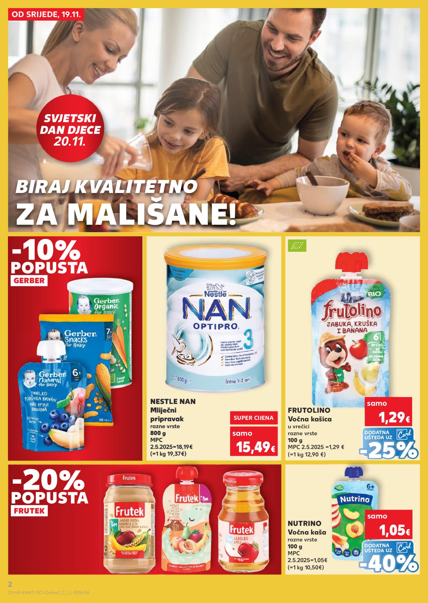 Kaufland katalog Robne marke 19.11.-25.11.2025.