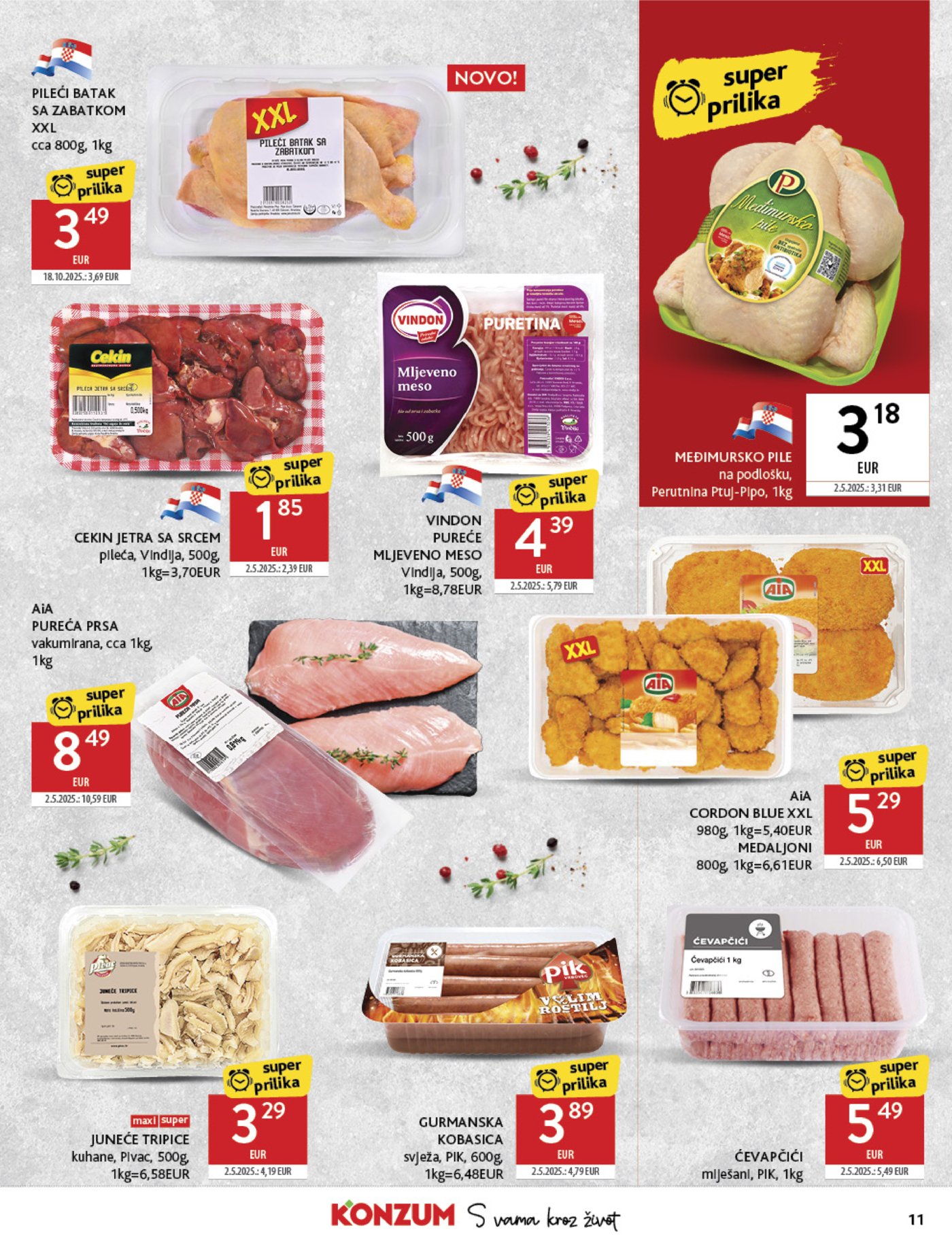 Konzum katalog Akcija 19.11.-25.11.2025.