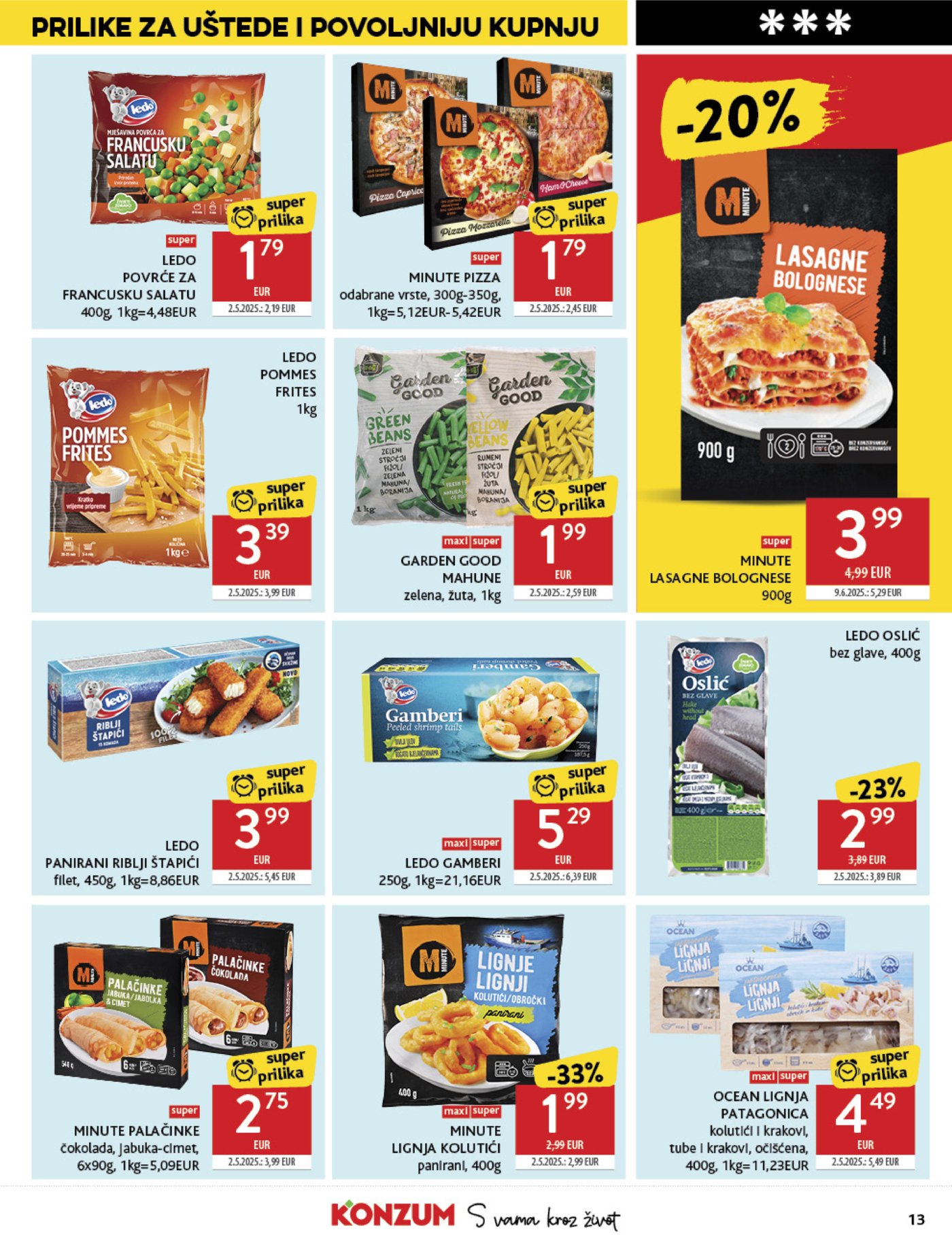 Konzum katalog Akcija 19.11.-25.11.2025.