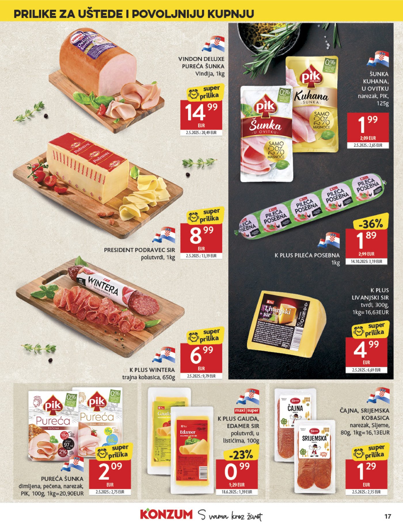 Konzum katalog Akcija 19.11.-25.11.2025.