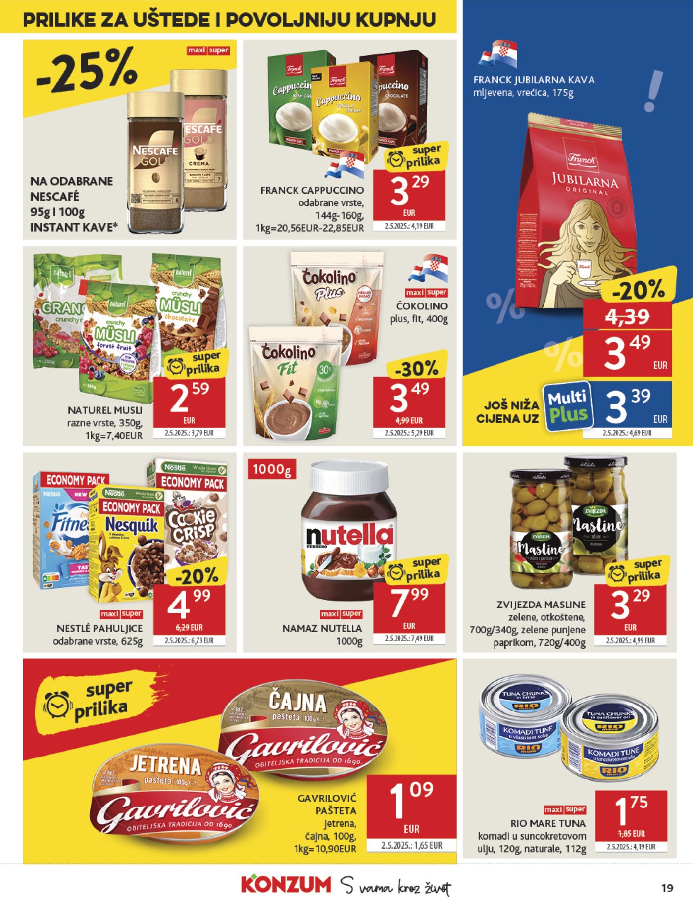 Konzum katalog Akcija 19.11.-25.11.2025.