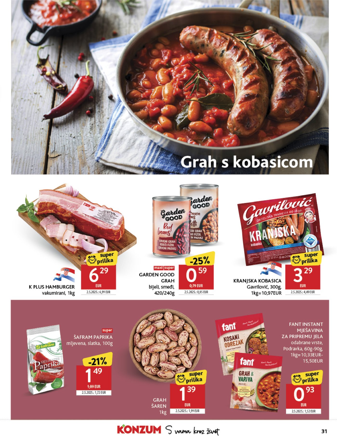 Konzum katalog Akcija 19.11.-25.11.2025.