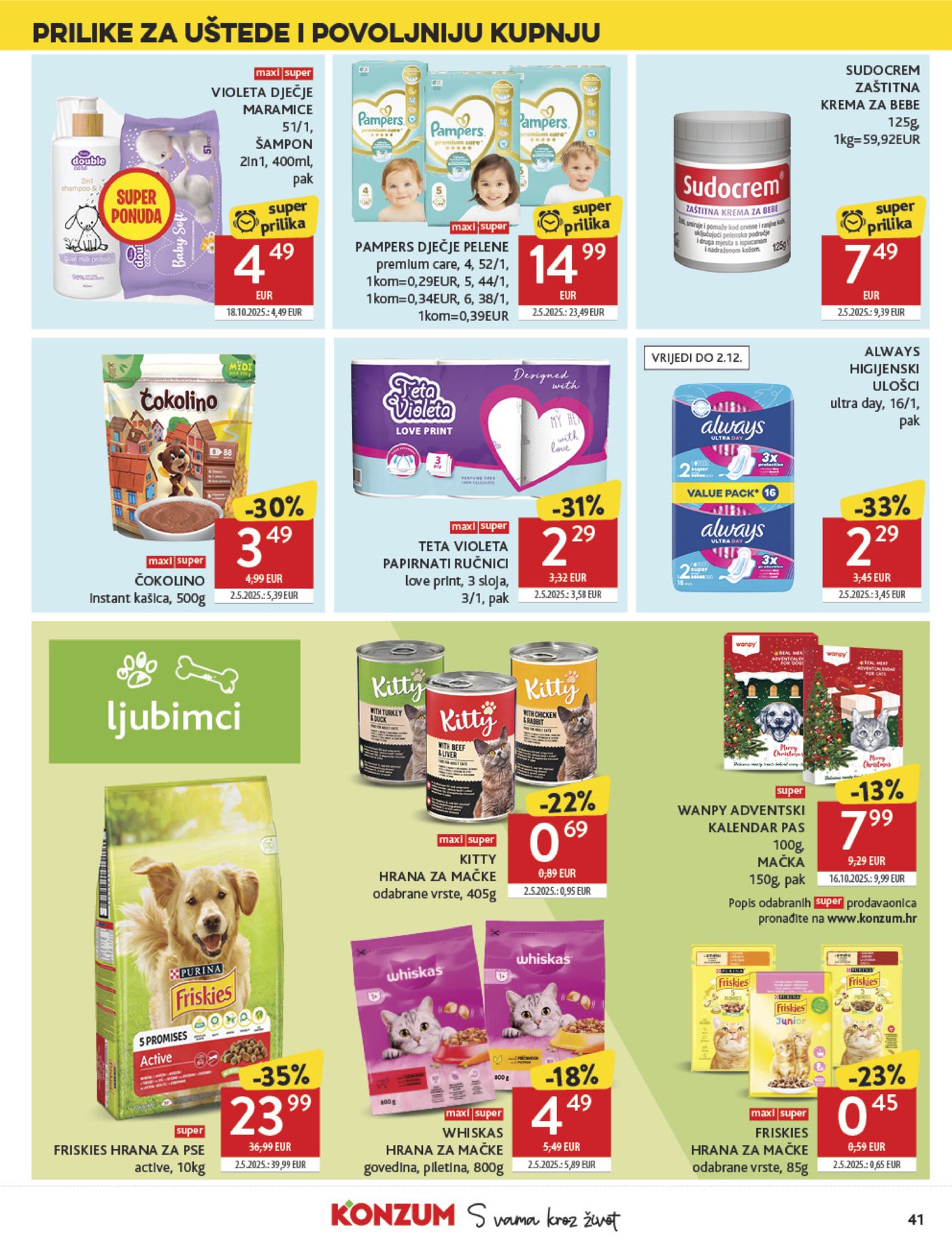 Konzum katalog Akcija 19.11.-25.11.2025.