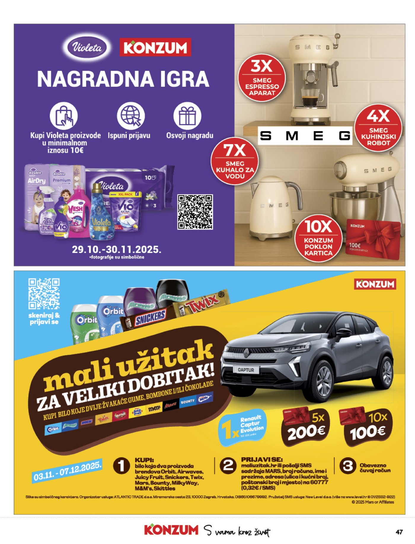 Konzum katalog Akcija 19.11.-25.11.2025.