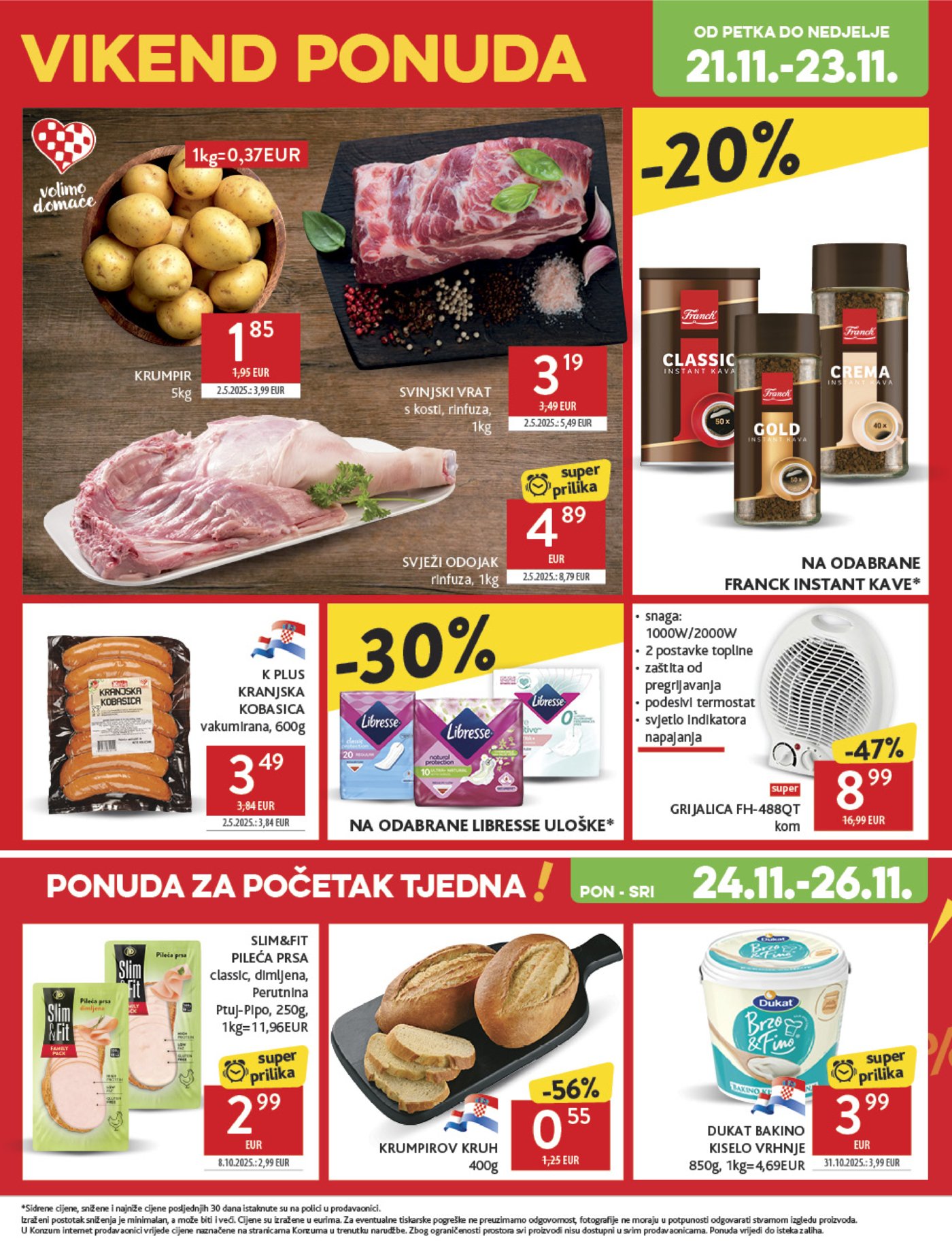 Konzum katalog Akcija 19.11.-25.11.2025.