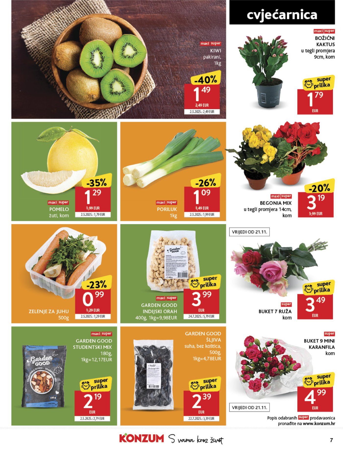 Konzum katalog Akcija 19.11.-25.11.2025.