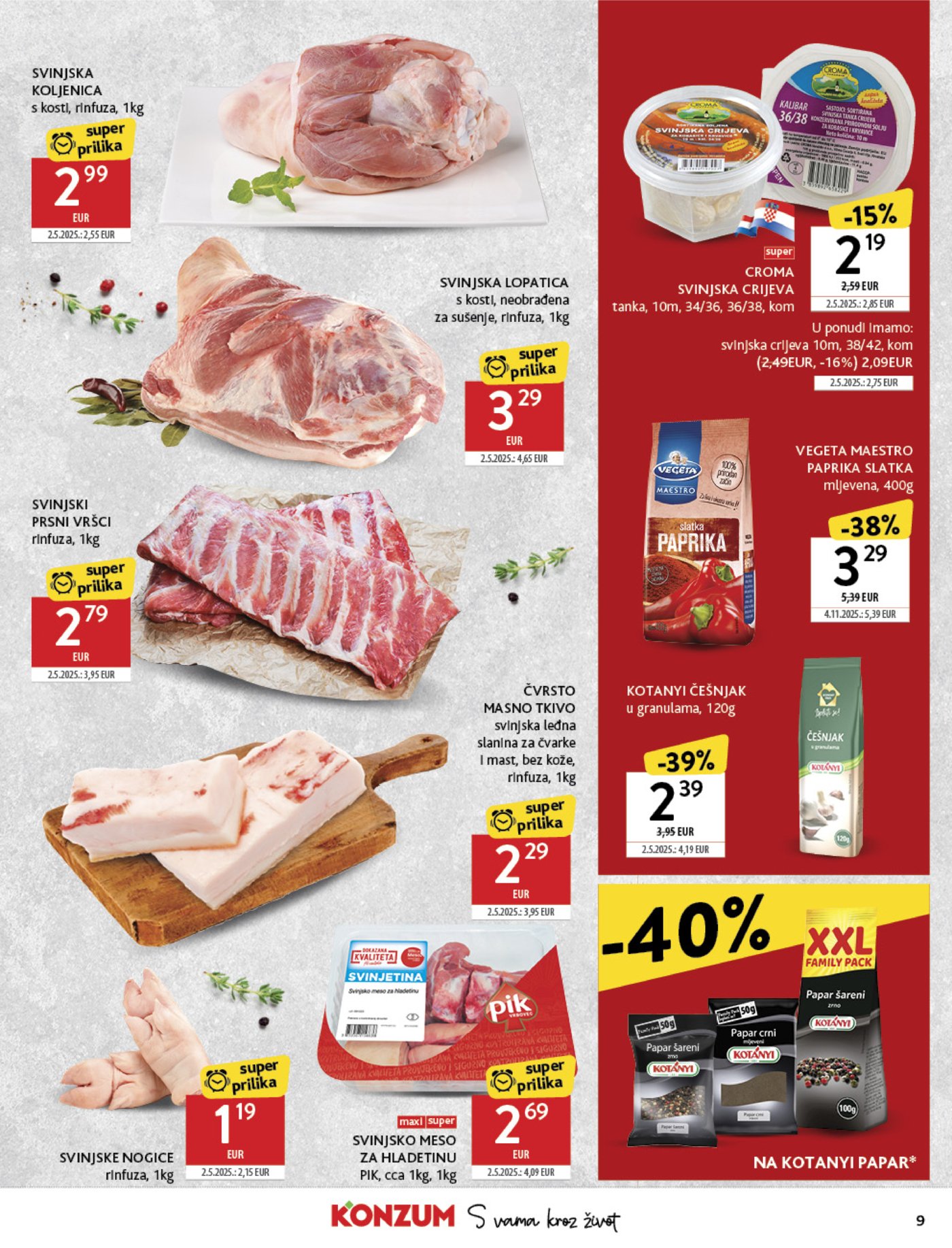 Konzum katalog Akcija 19.11.-25.11.2025.