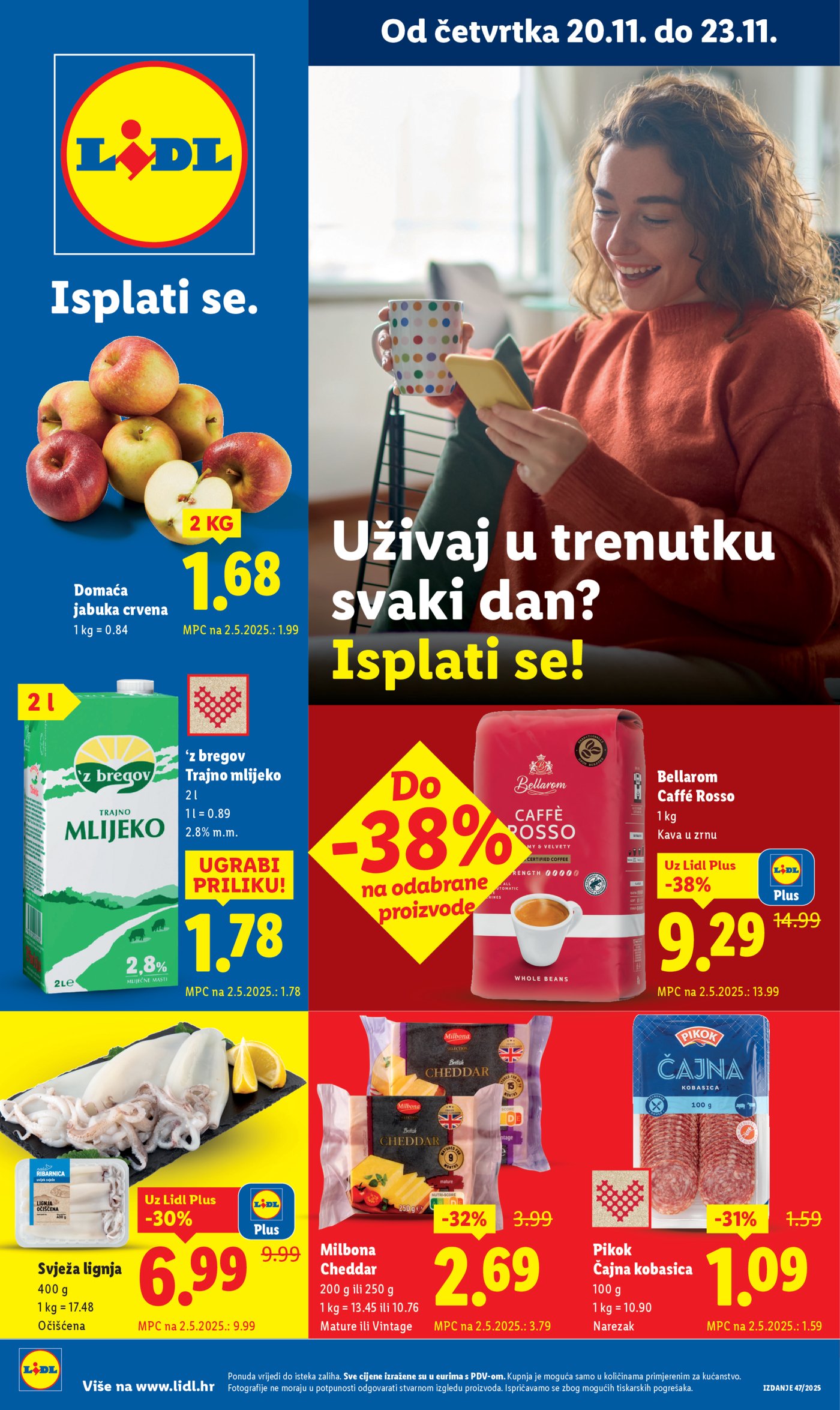 Lidl katalog Super ponuda od četvrtka 20.11. - 23.11.2025.
