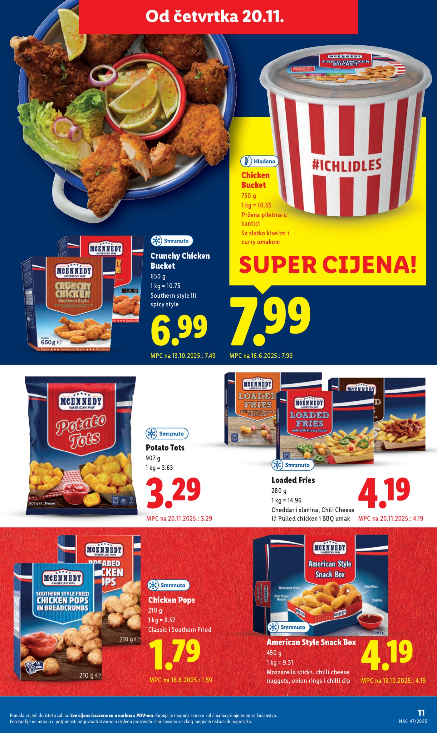Lidl katalog Super ponuda od četvrtka 20.11. - 23.11.2025.