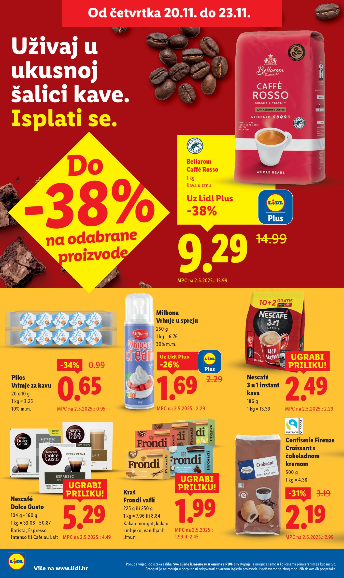 Lidl katalog Super ponuda od četvrtka 20.11. - 23.11.2025.