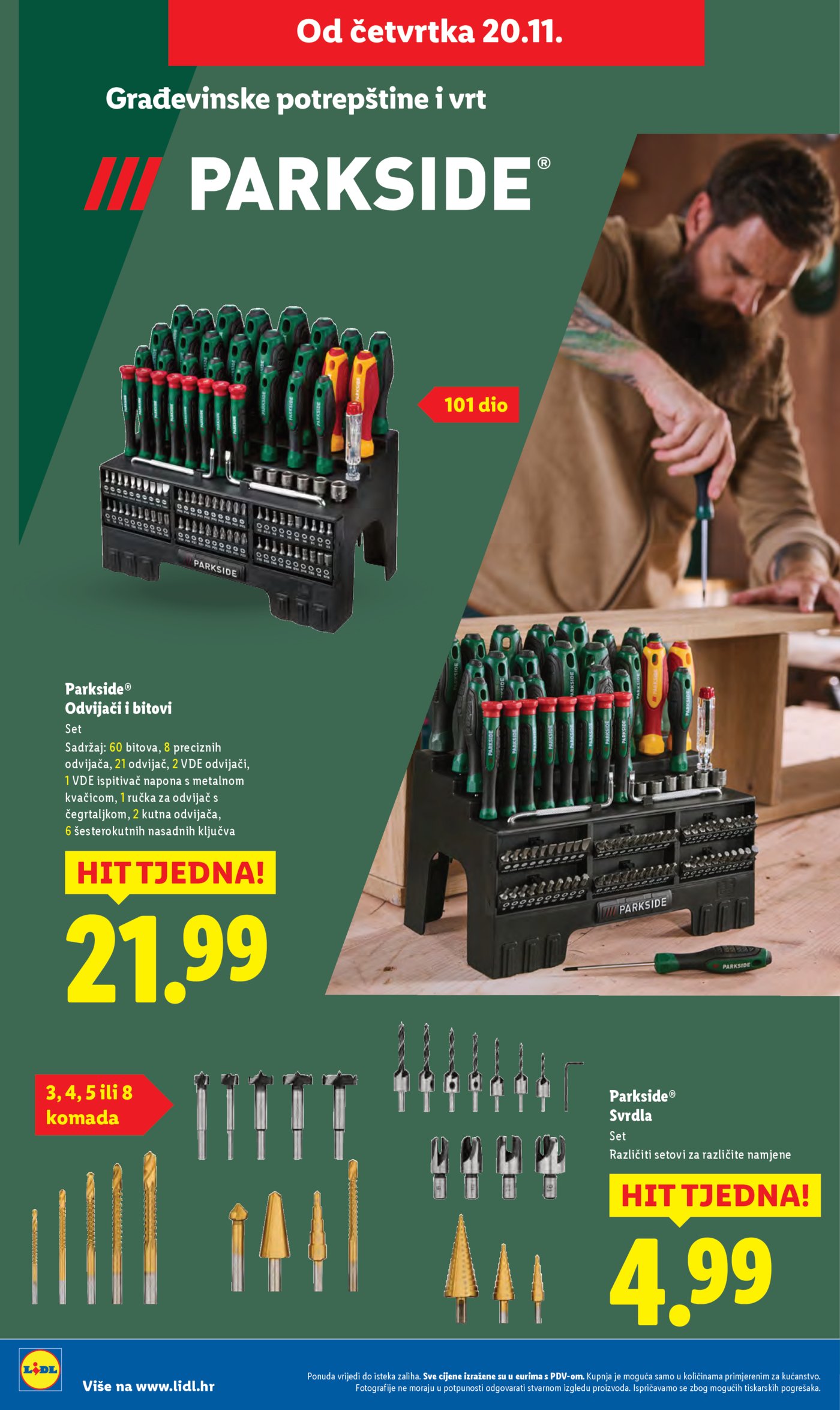 Lidl katalog Super ponuda od četvrtka 20.11. - 23.11.2025.