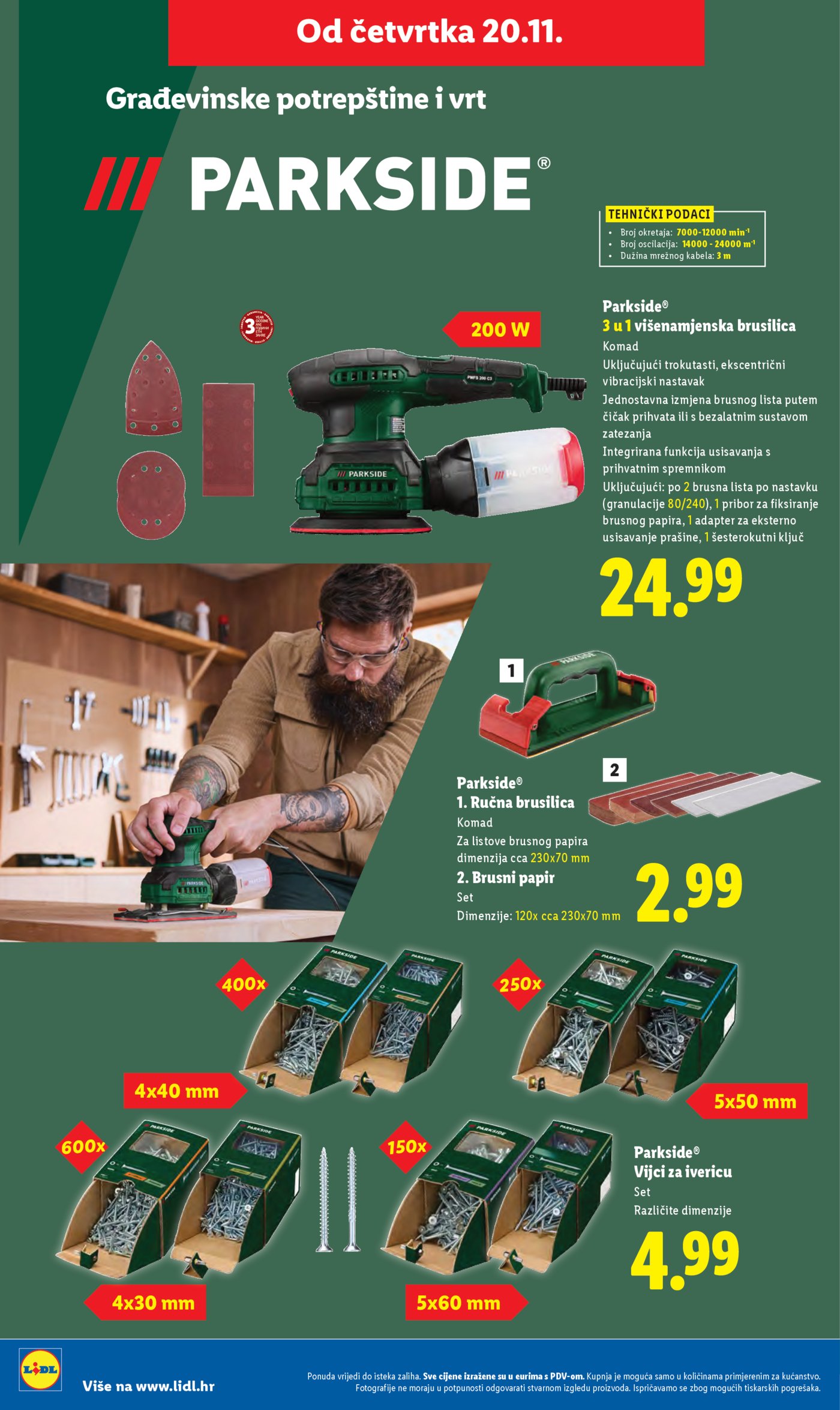 Lidl katalog Super ponuda od četvrtka 20.11. - 23.11.2025.