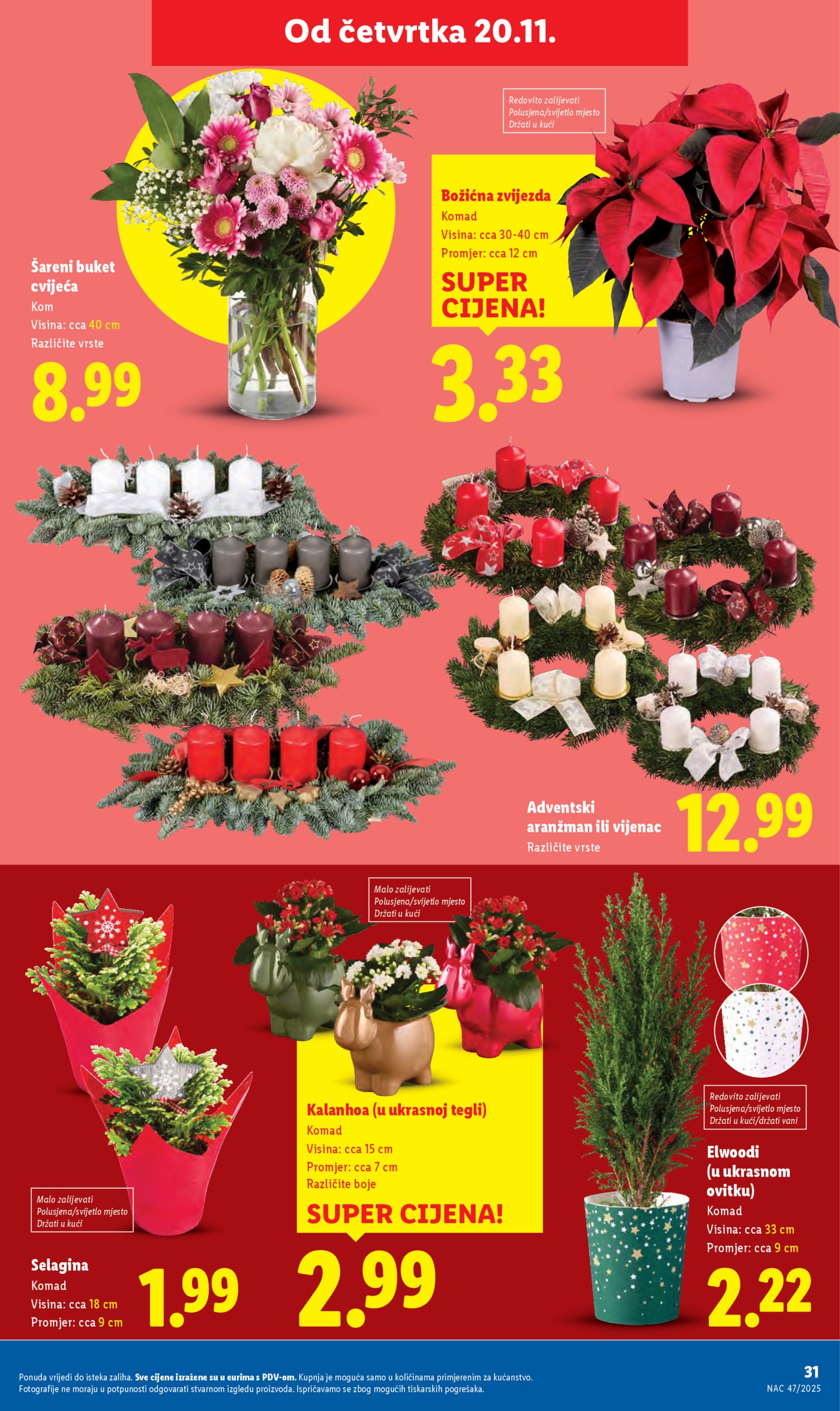 Lidl katalog Super ponuda od četvrtka 20.11. - 23.11.2025.