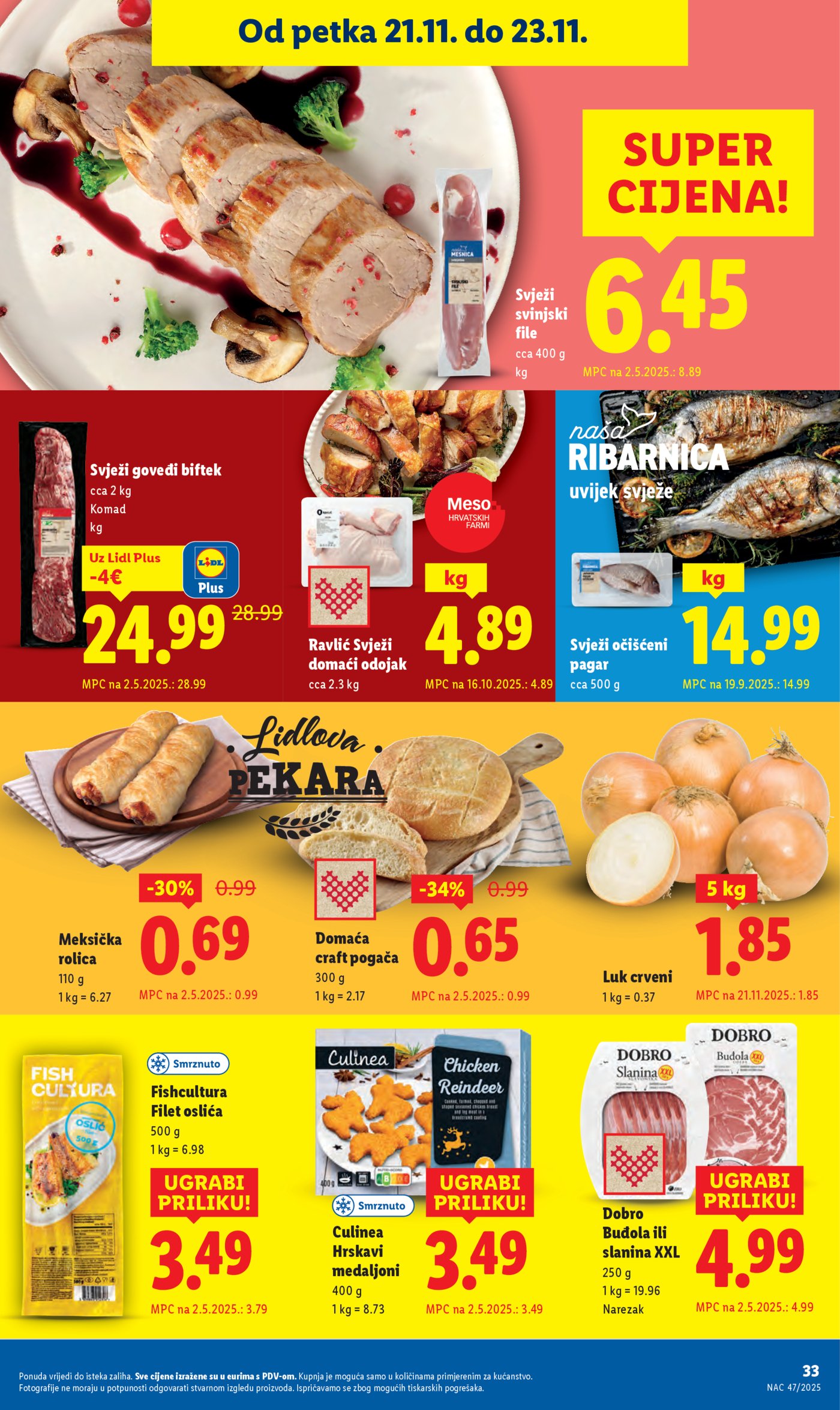 Lidl katalog Super ponuda od četvrtka 20.11. - 23.11.2025.