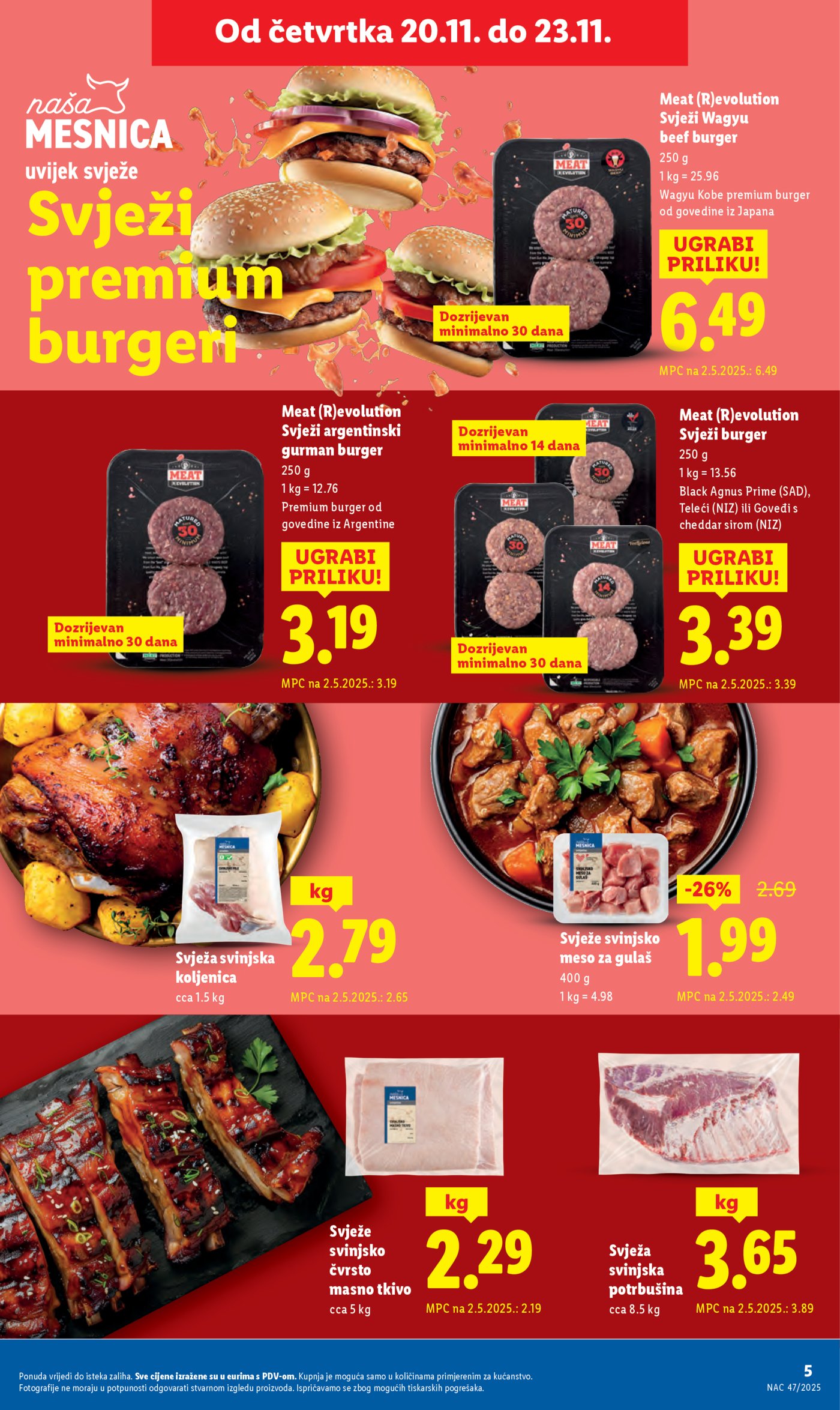 Lidl katalog Super ponuda od četvrtka 20.11. - 23.11.2025.