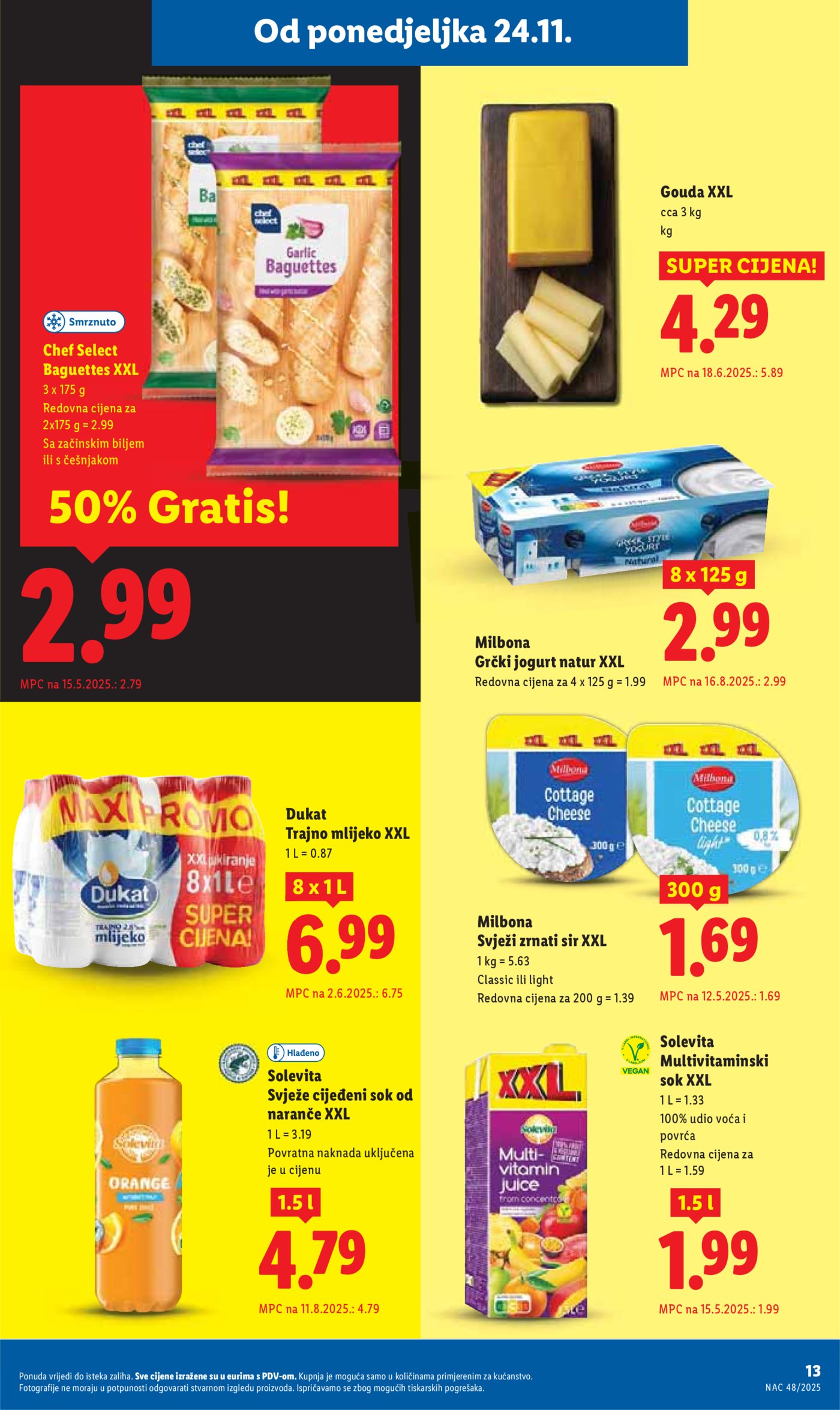 Lidl katalog Super ponuda od ponedjeljka 24.11. - 30.11.2025.