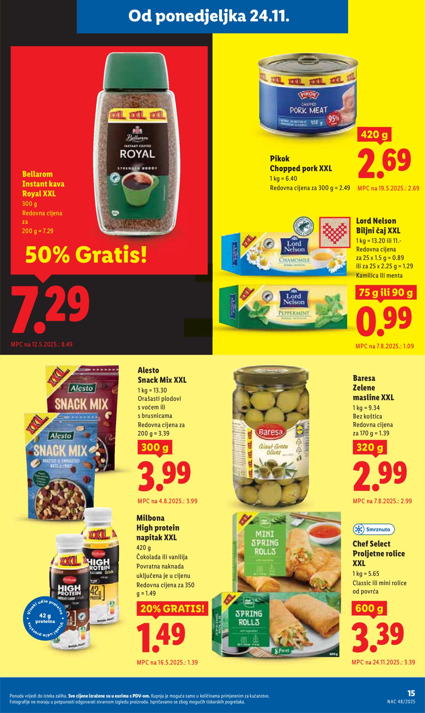 Lidl katalog Super ponuda od ponedjeljka 24.11. - 30.11.2025.