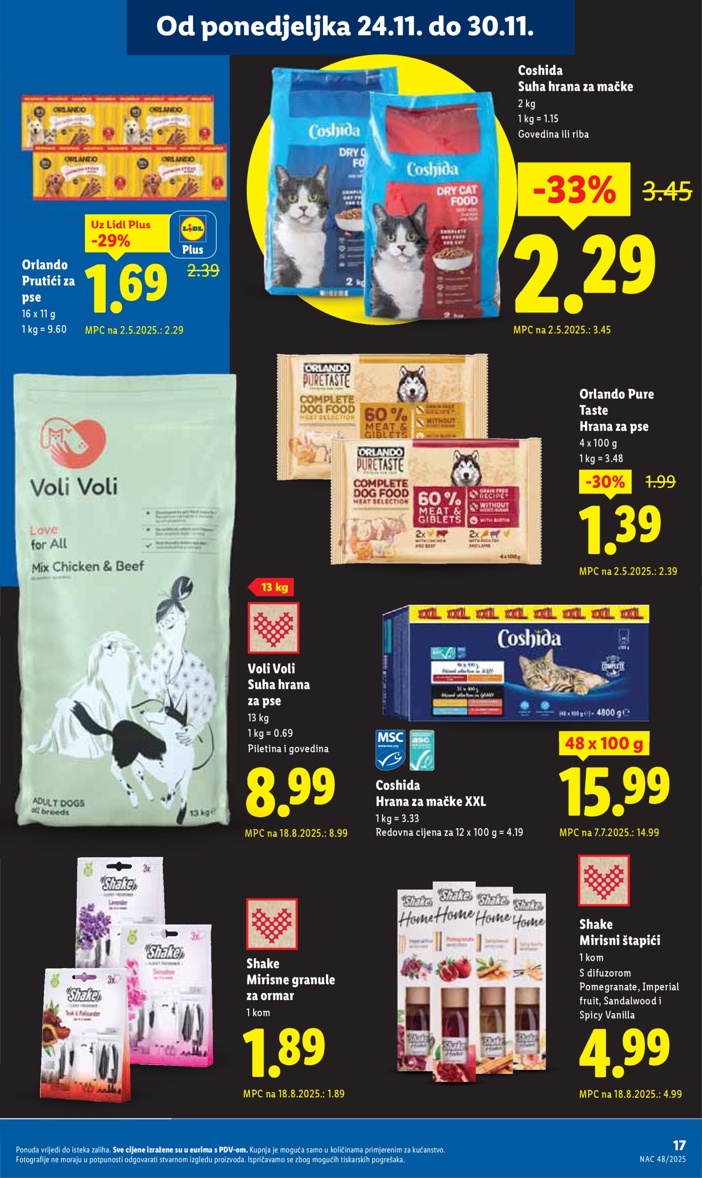 Lidl katalog Super ponuda od ponedjeljka 24.11. - 30.11.2025.