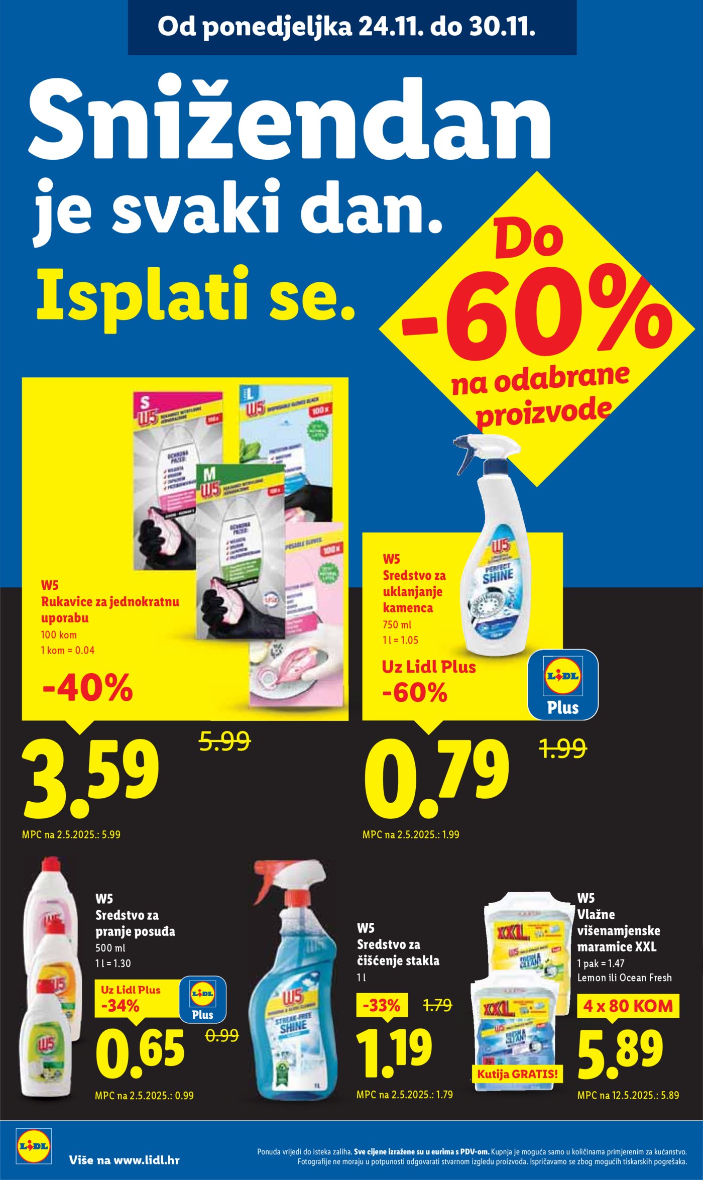 Lidl katalog Super ponuda od ponedjeljka 24.11. - 30.11.2025.
