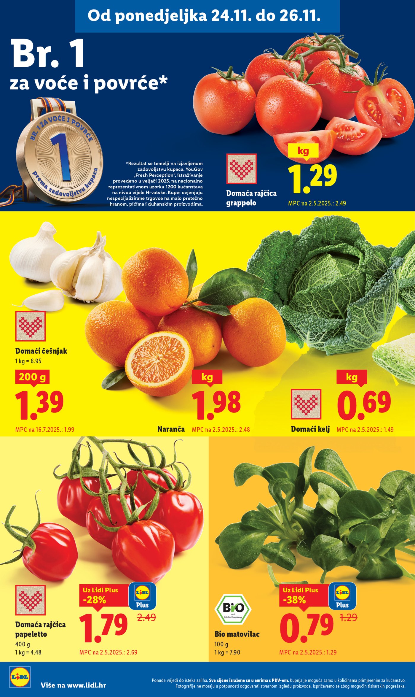 Lidl katalog Super ponuda od ponedjeljka 24.11. - 30.11.2025.