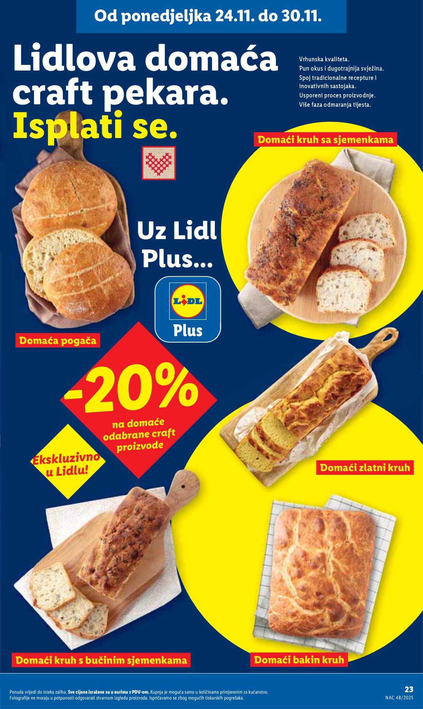 Lidl katalog Super ponuda od ponedjeljka 24.11. - 30.11.2025.