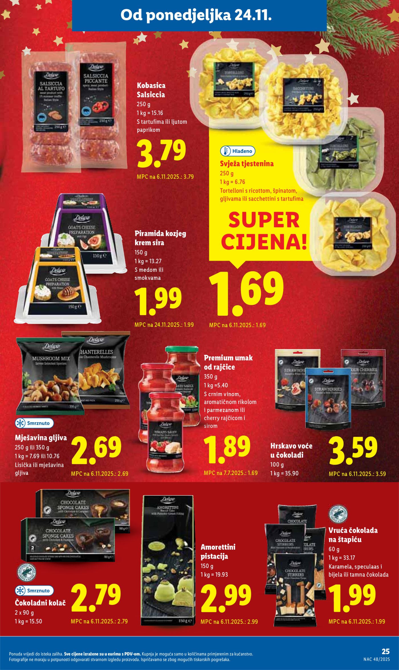Lidl katalog Super ponuda od ponedjeljka 24.11. - 30.11.2025.