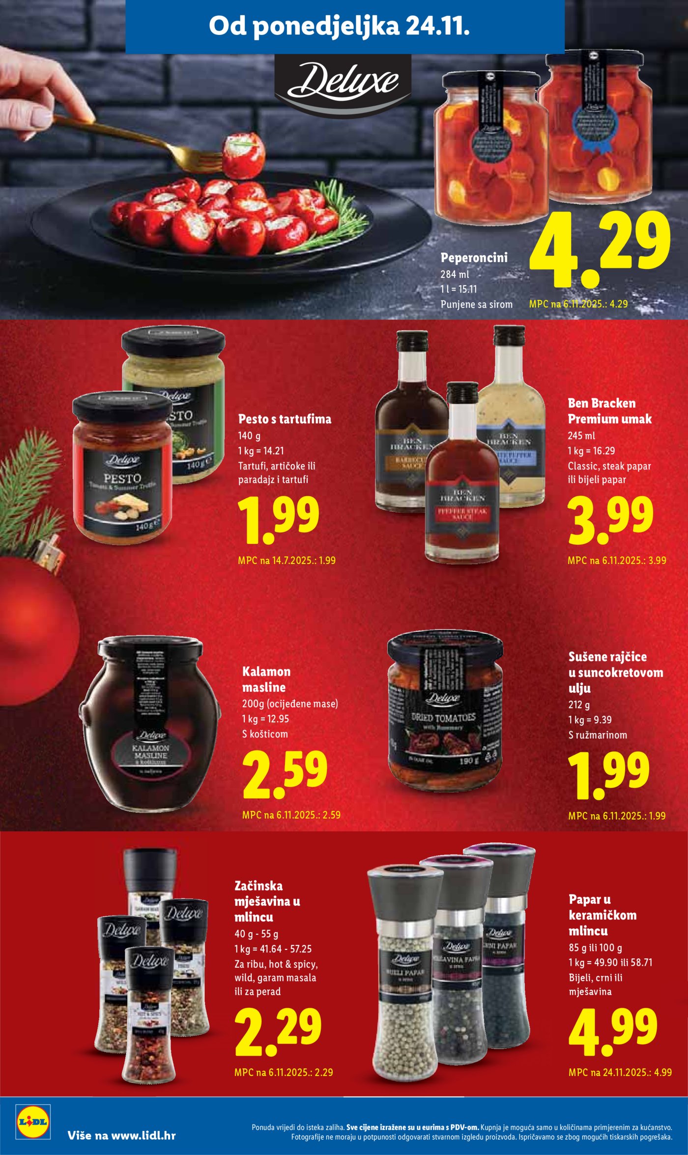 Lidl katalog Super ponuda od ponedjeljka 24.11. - 30.11.2025.