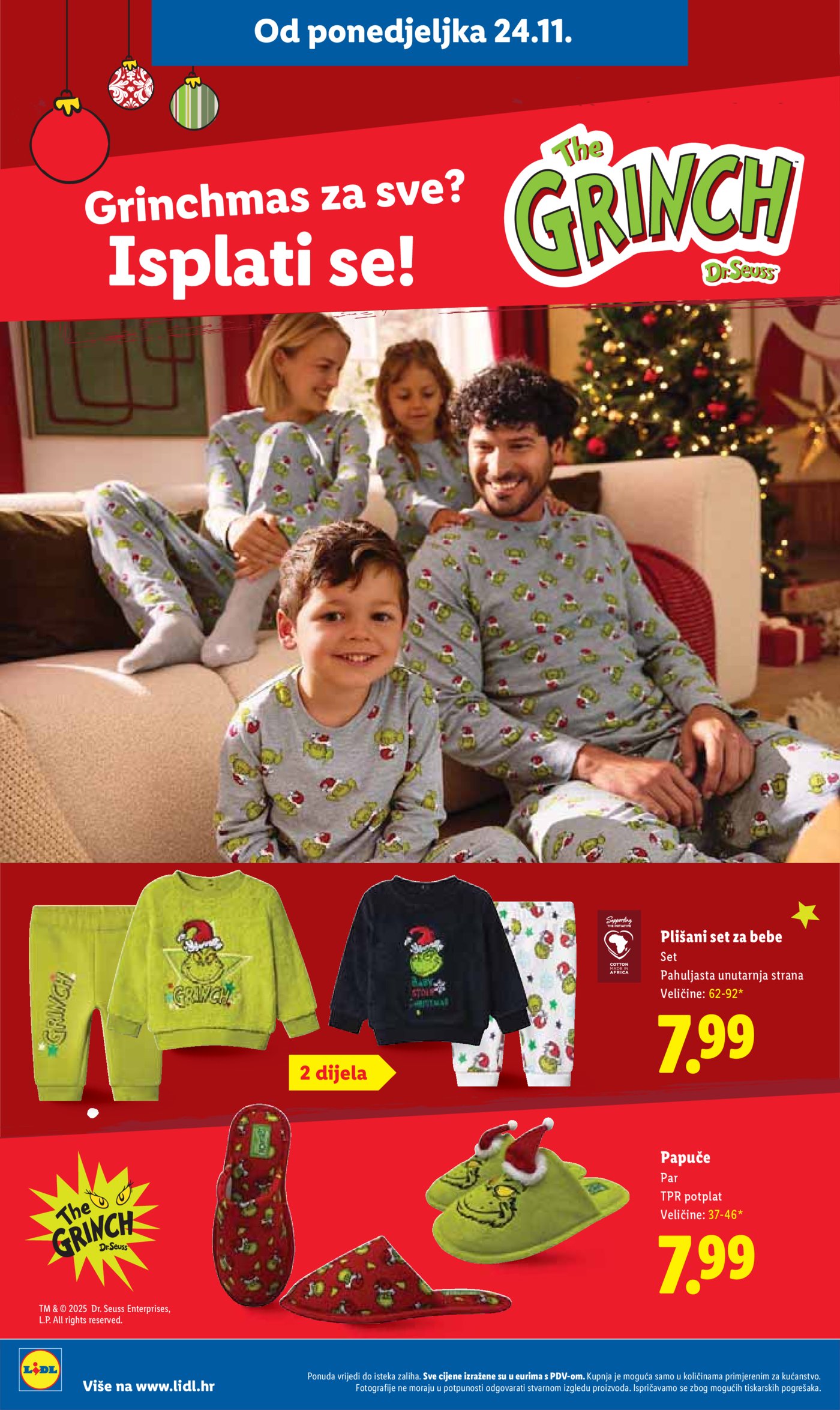 Lidl katalog Super ponuda od ponedjeljka 24.11. - 30.11.2025.