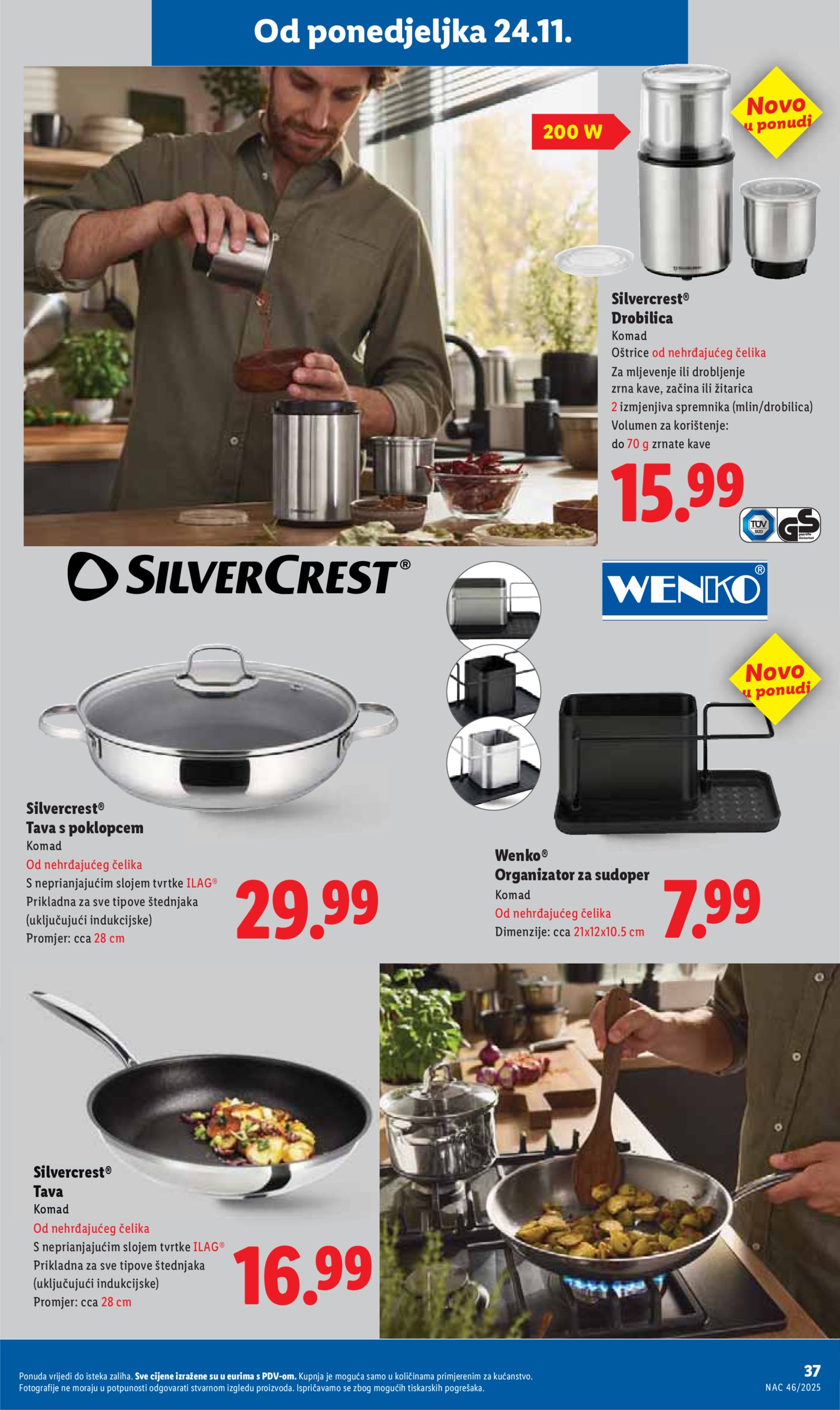 Lidl katalog Super ponuda od ponedjeljka 24.11. - 30.11.2025.