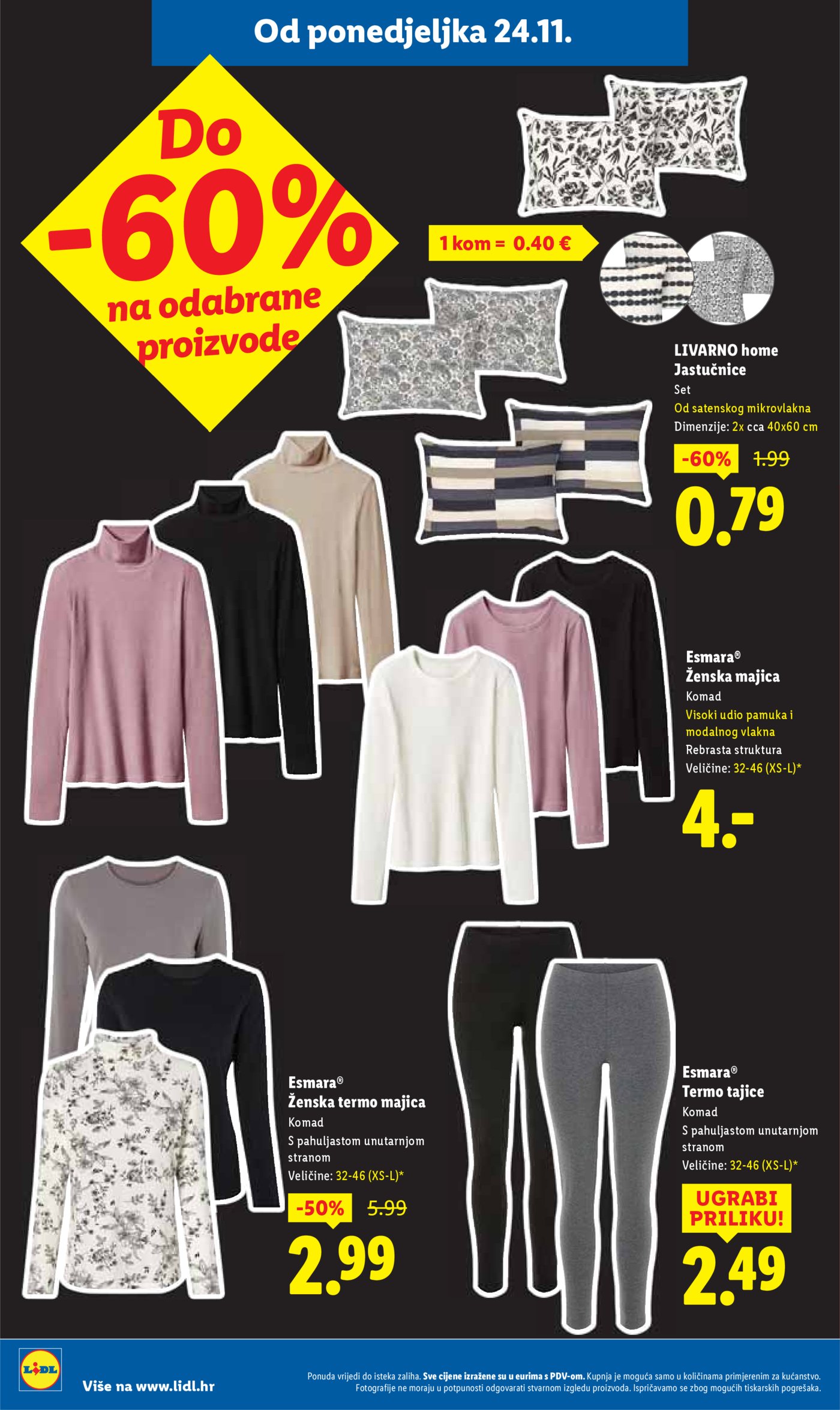 Lidl katalog Super ponuda od ponedjeljka 24.11. - 30.11.2025.