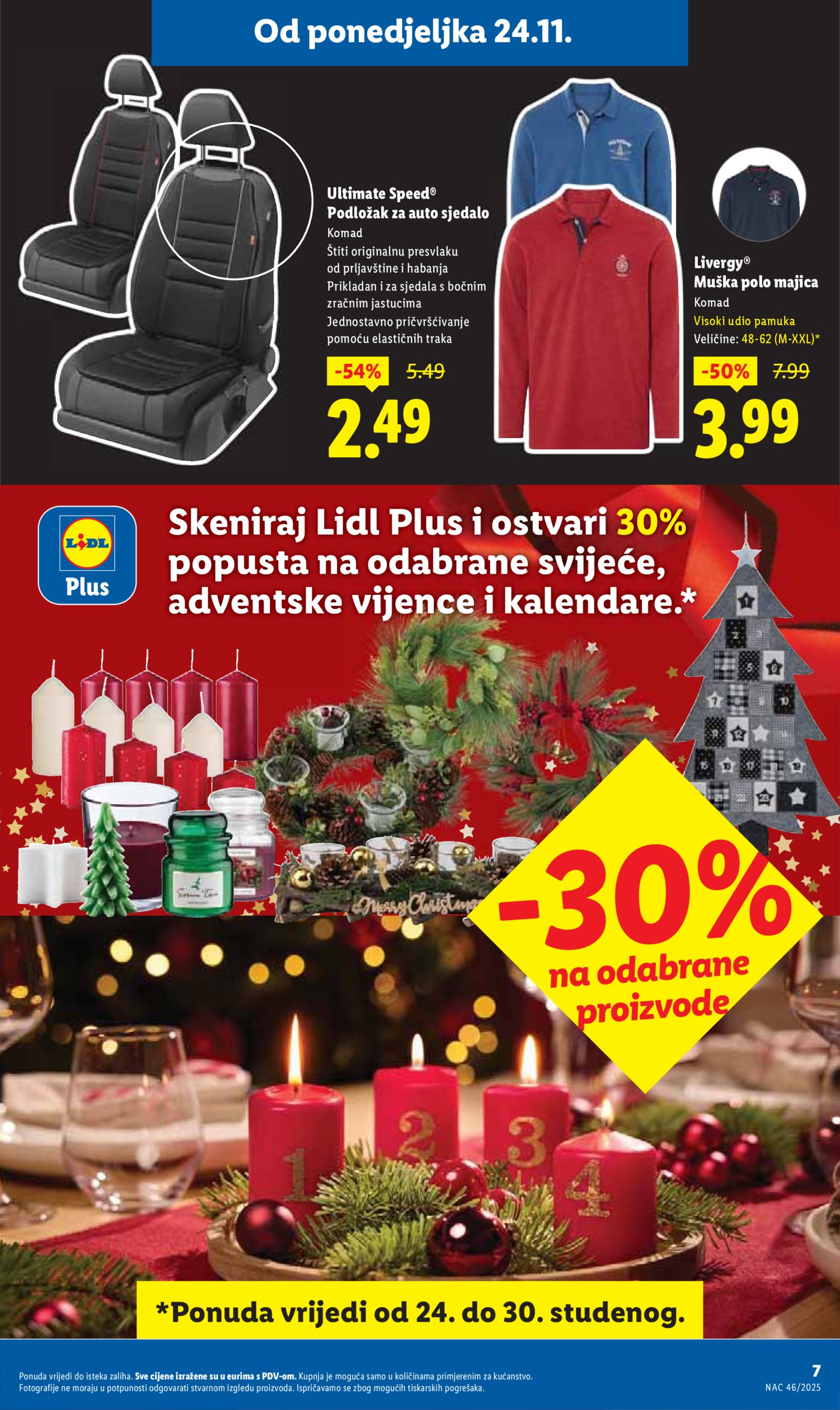 Lidl katalog Super ponuda od ponedjeljka 24.11. - 30.11.2025.