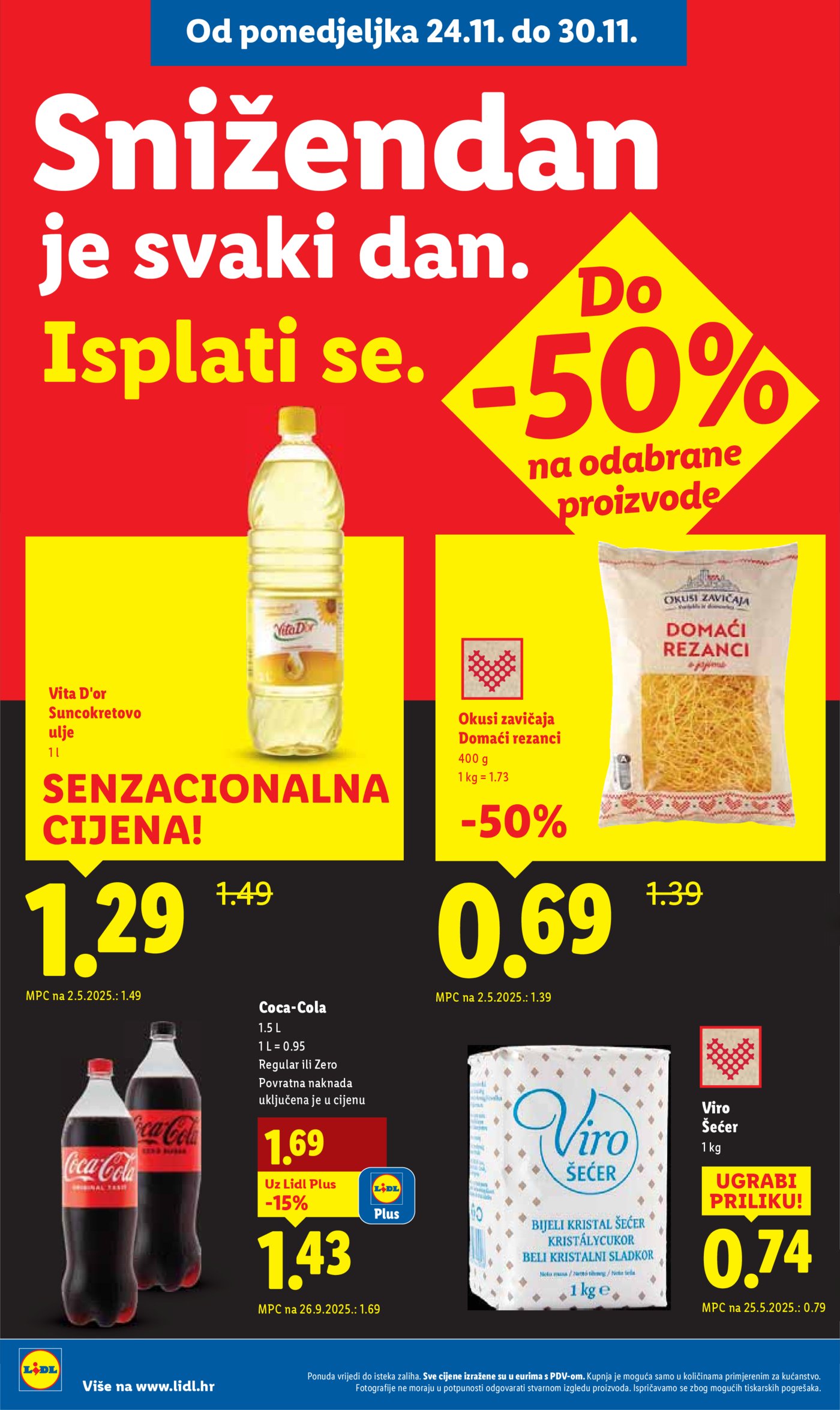 Lidl katalog Super ponuda od ponedjeljka 24.11. - 30.11.2025.
