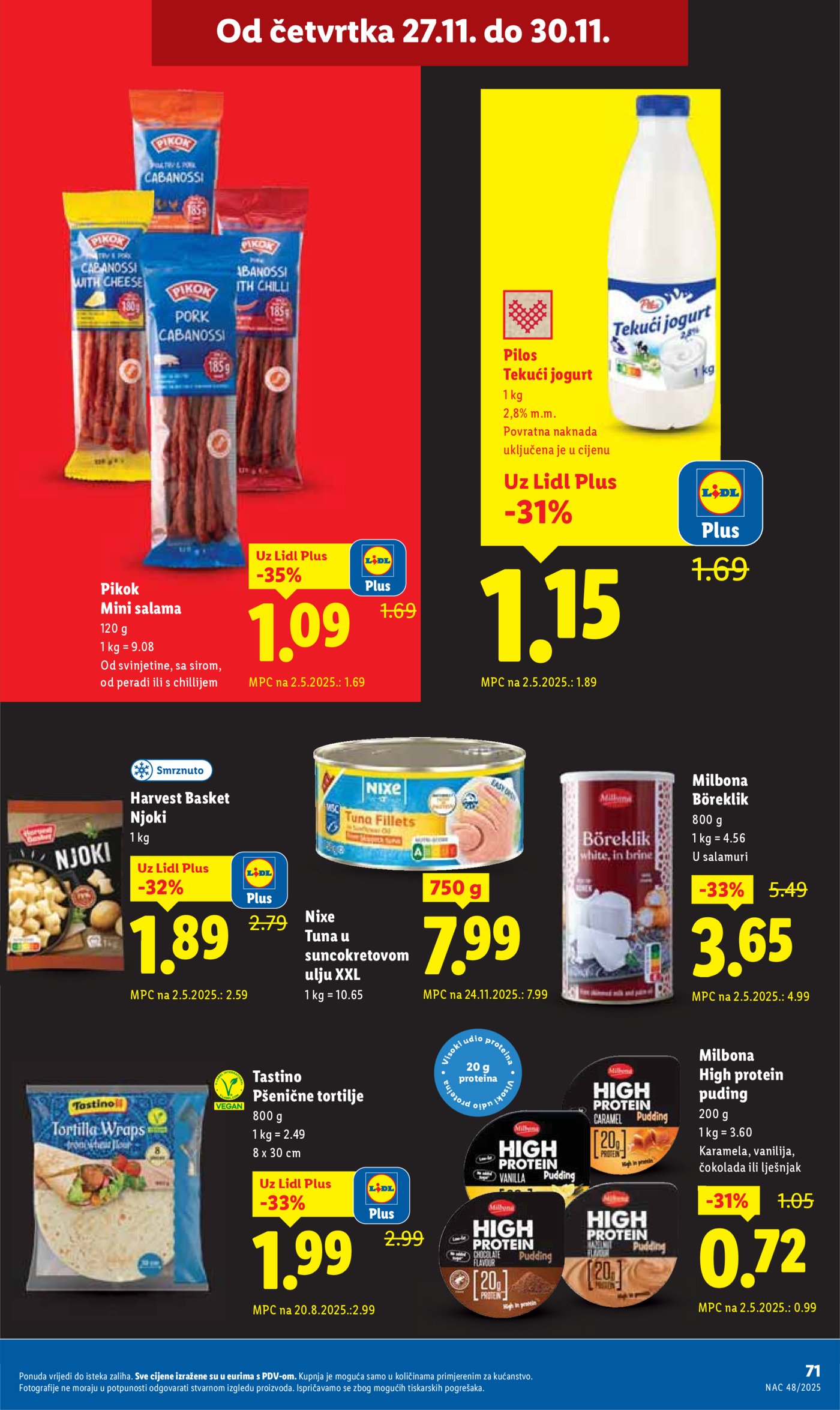 Lidl katalog Super ponuda od ponedjeljka 24.11. - 30.11.2025.