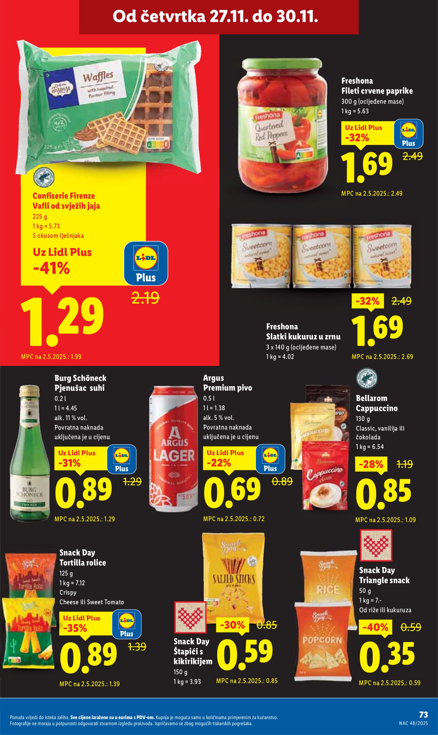 Lidl katalog Super ponuda od ponedjeljka 24.11. - 30.11.2025.