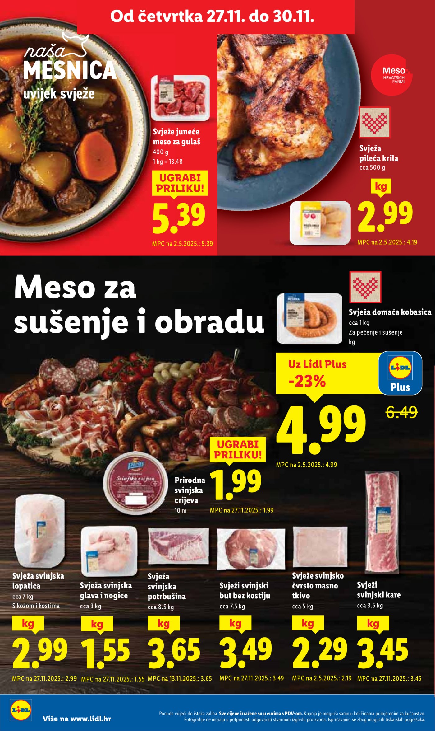 Lidl katalog Super ponuda od ponedjeljka 24.11. - 30.11.2025.
