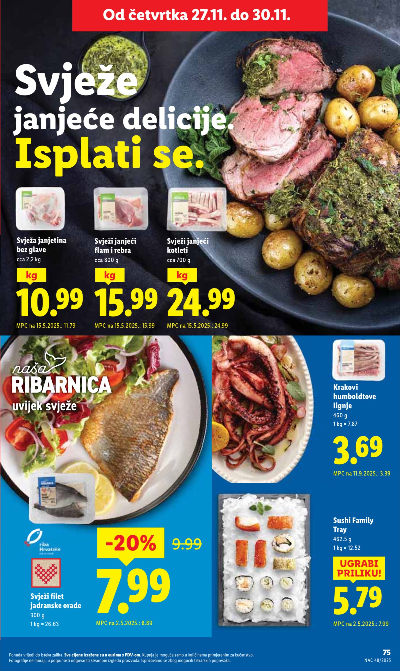 Lidl katalog Super ponuda od ponedjeljka 24.11. - 30.11.2025.