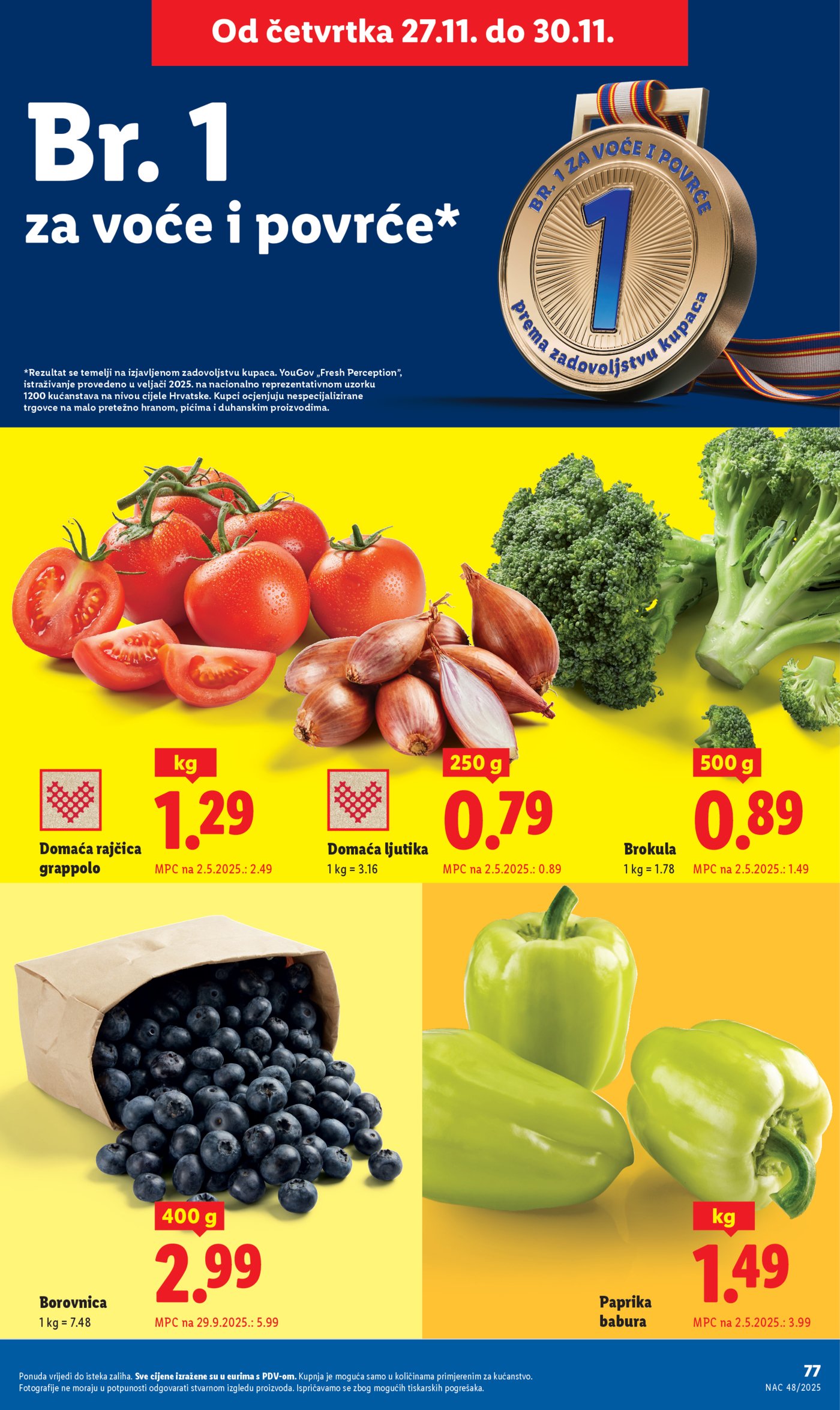 Lidl katalog Super ponuda od ponedjeljka 24.11. - 30.11.2025.