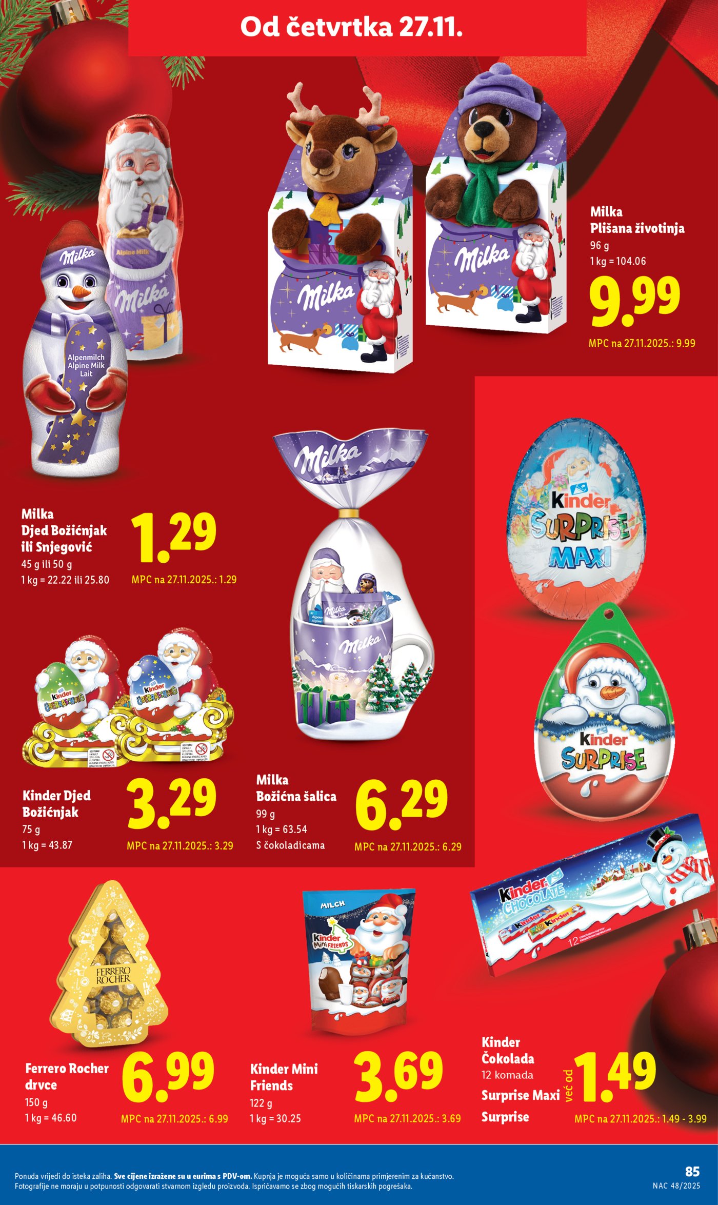 Lidl katalog Super ponuda od ponedjeljka 24.11. - 30.11.2025.