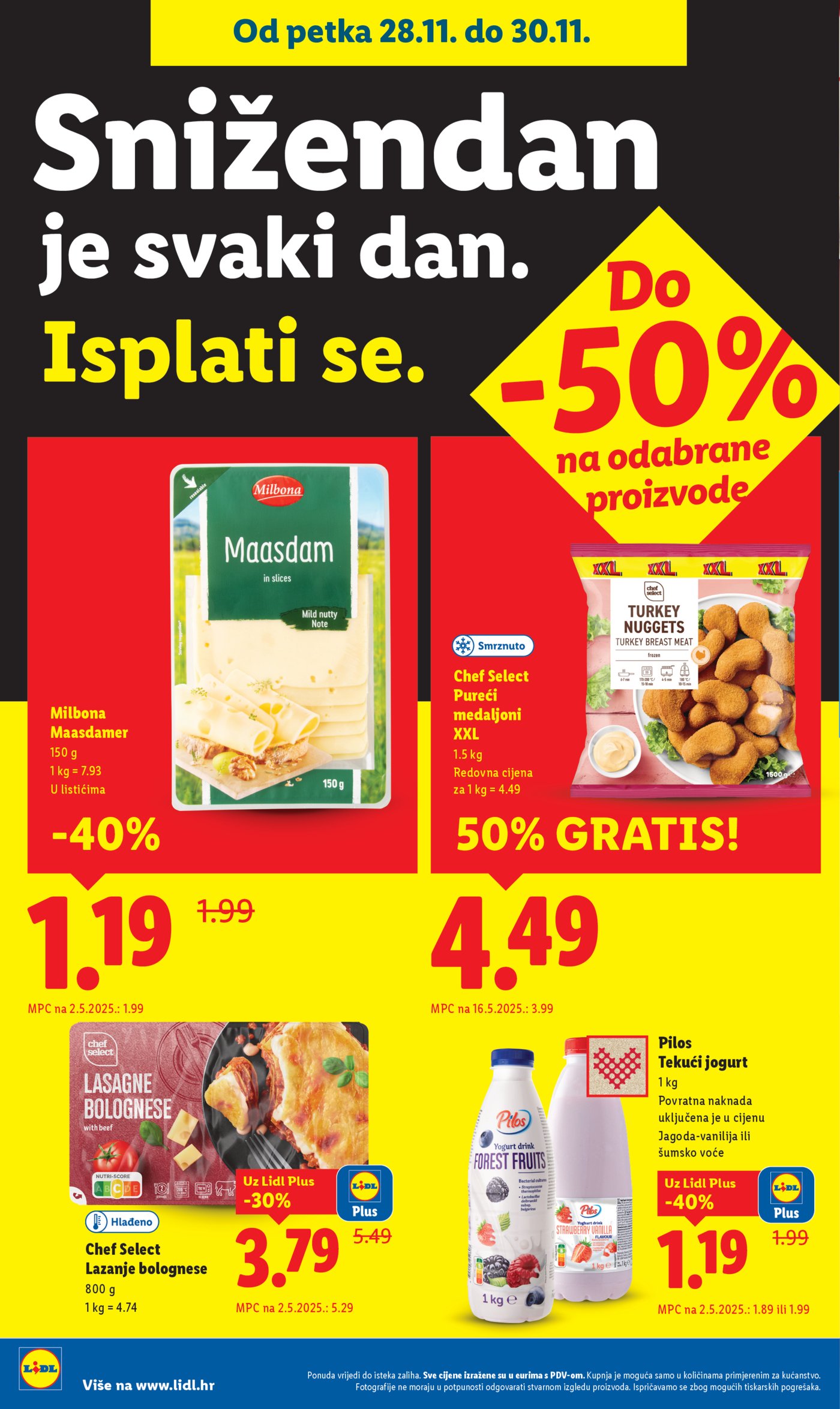 Lidl katalog Super ponuda od ponedjeljka 24.11. - 30.11.2025.