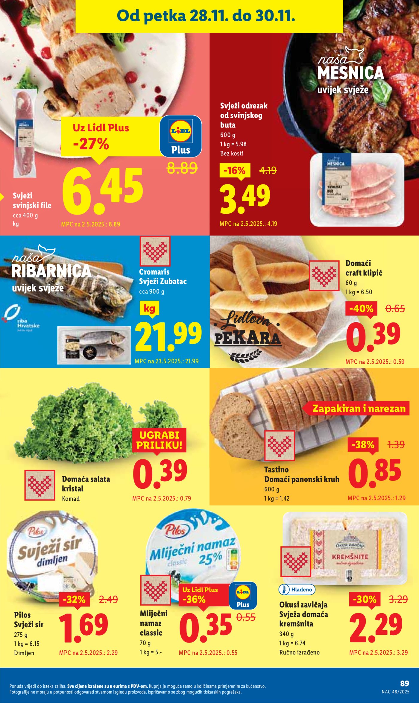 Lidl katalog Super ponuda od ponedjeljka 24.11. - 30.11.2025.