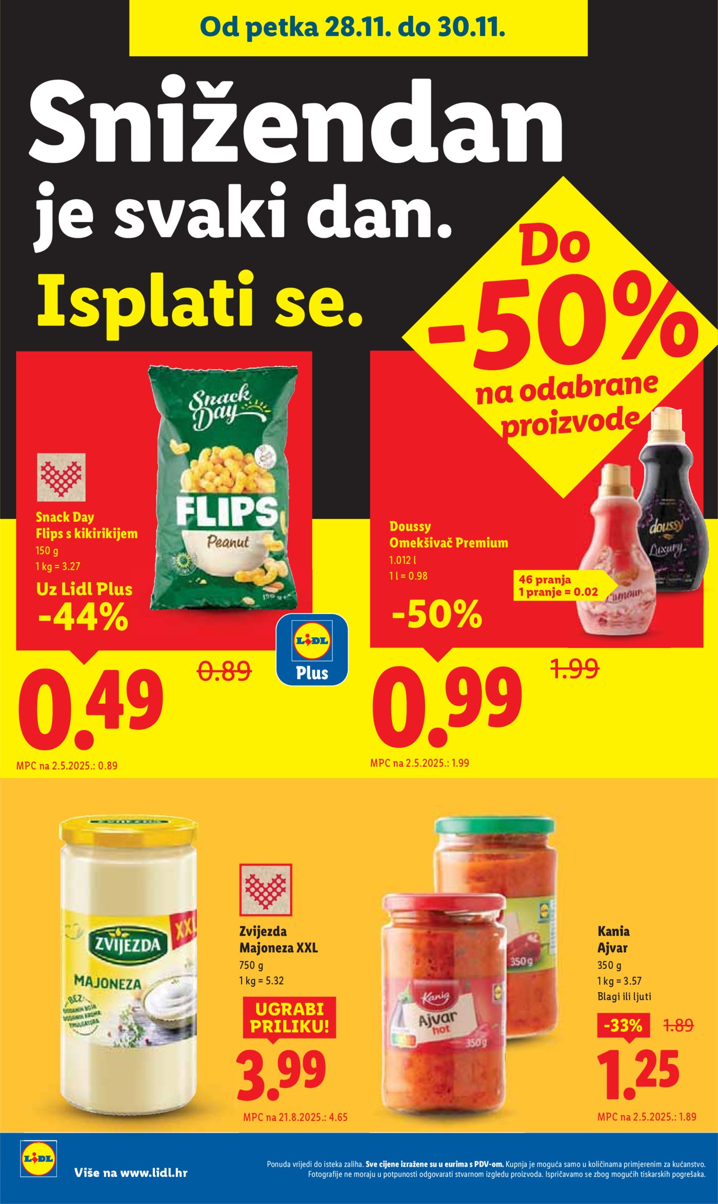 Lidl katalog Super ponuda od ponedjeljka 24.11. - 30.11.2025.