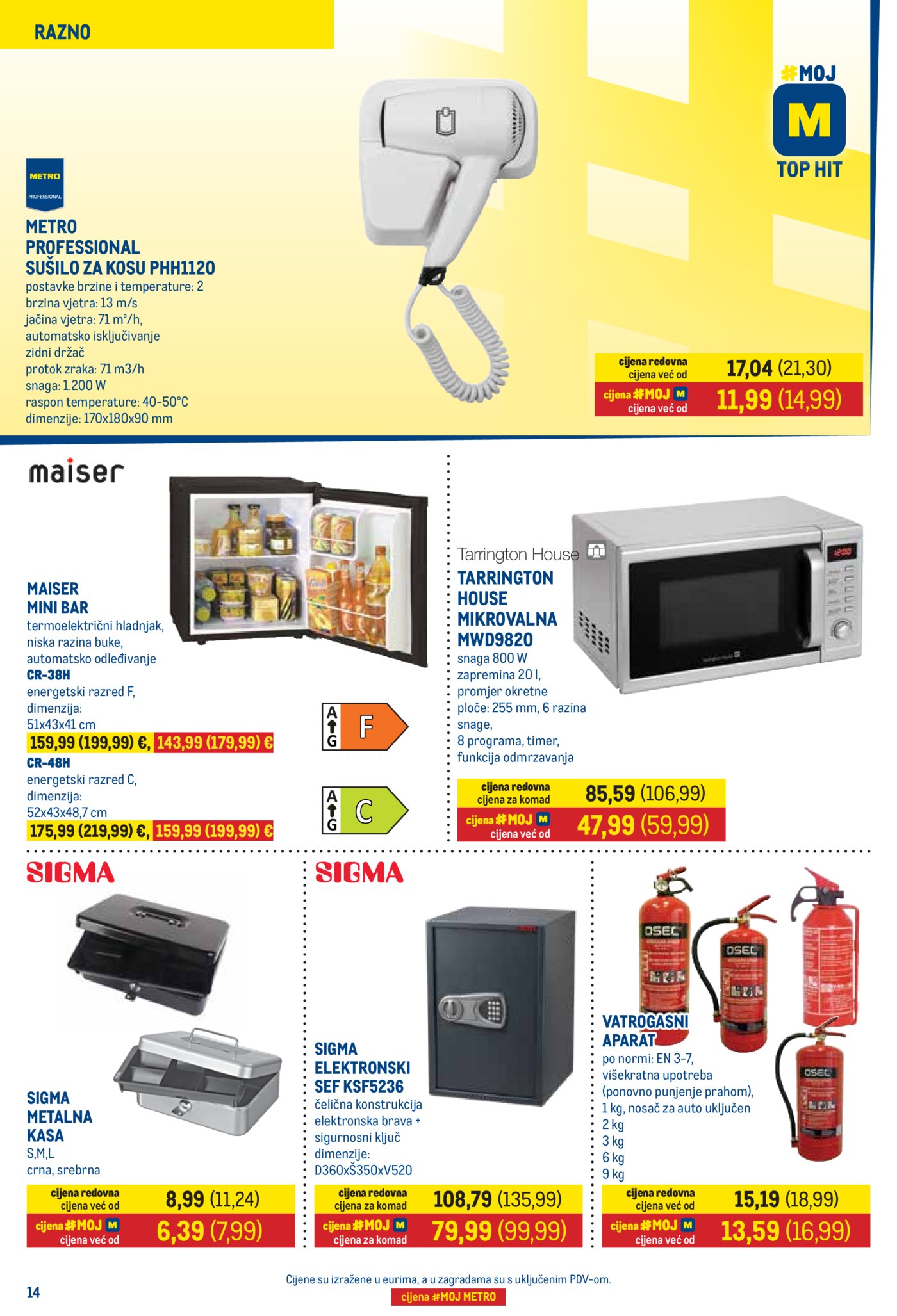 Metro prehrana i neprehrana katalog Akcija 17.11.-30.11.2025.