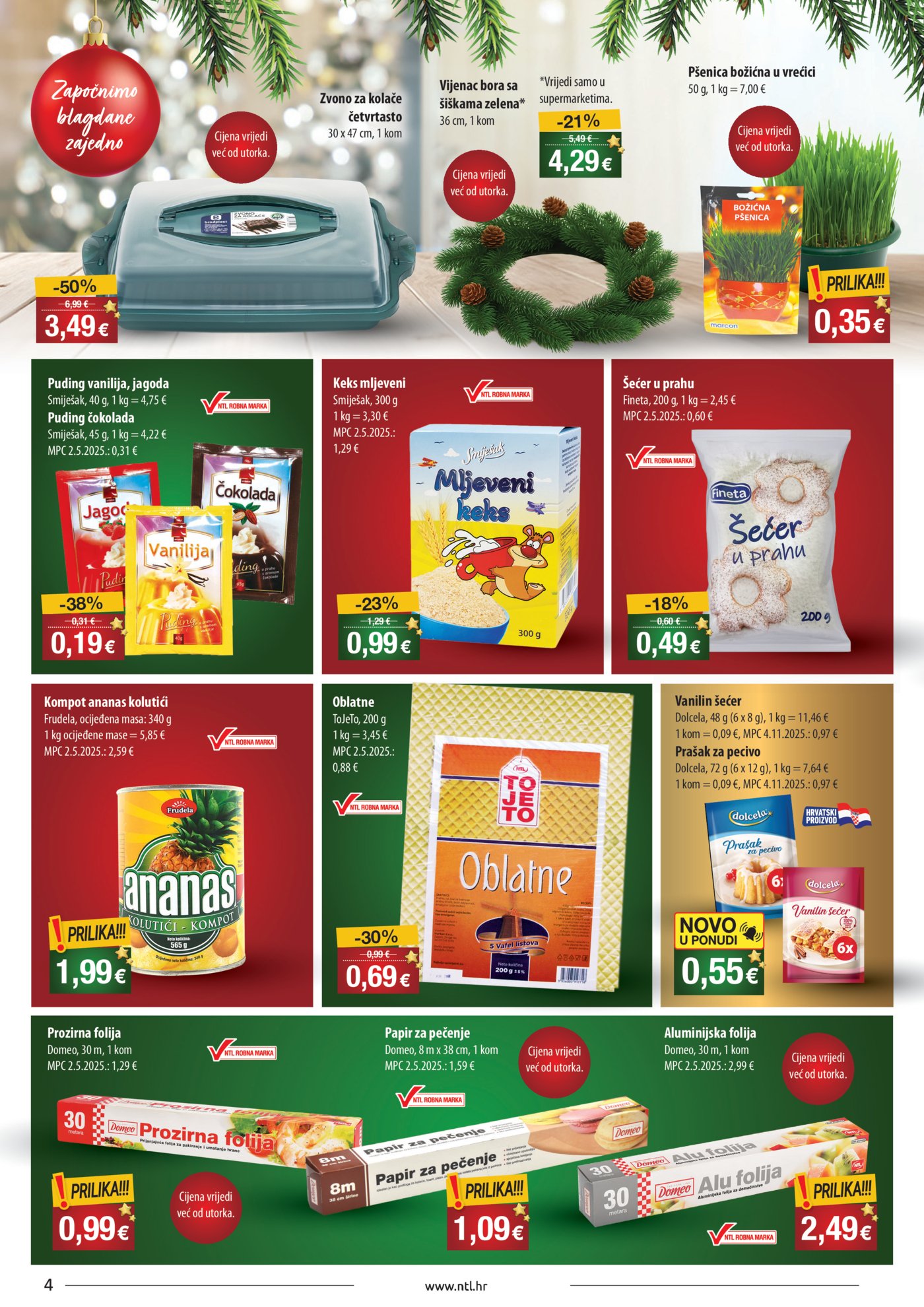 NTL katalog Akcija 26.11. - 02.12.2025. Zapad