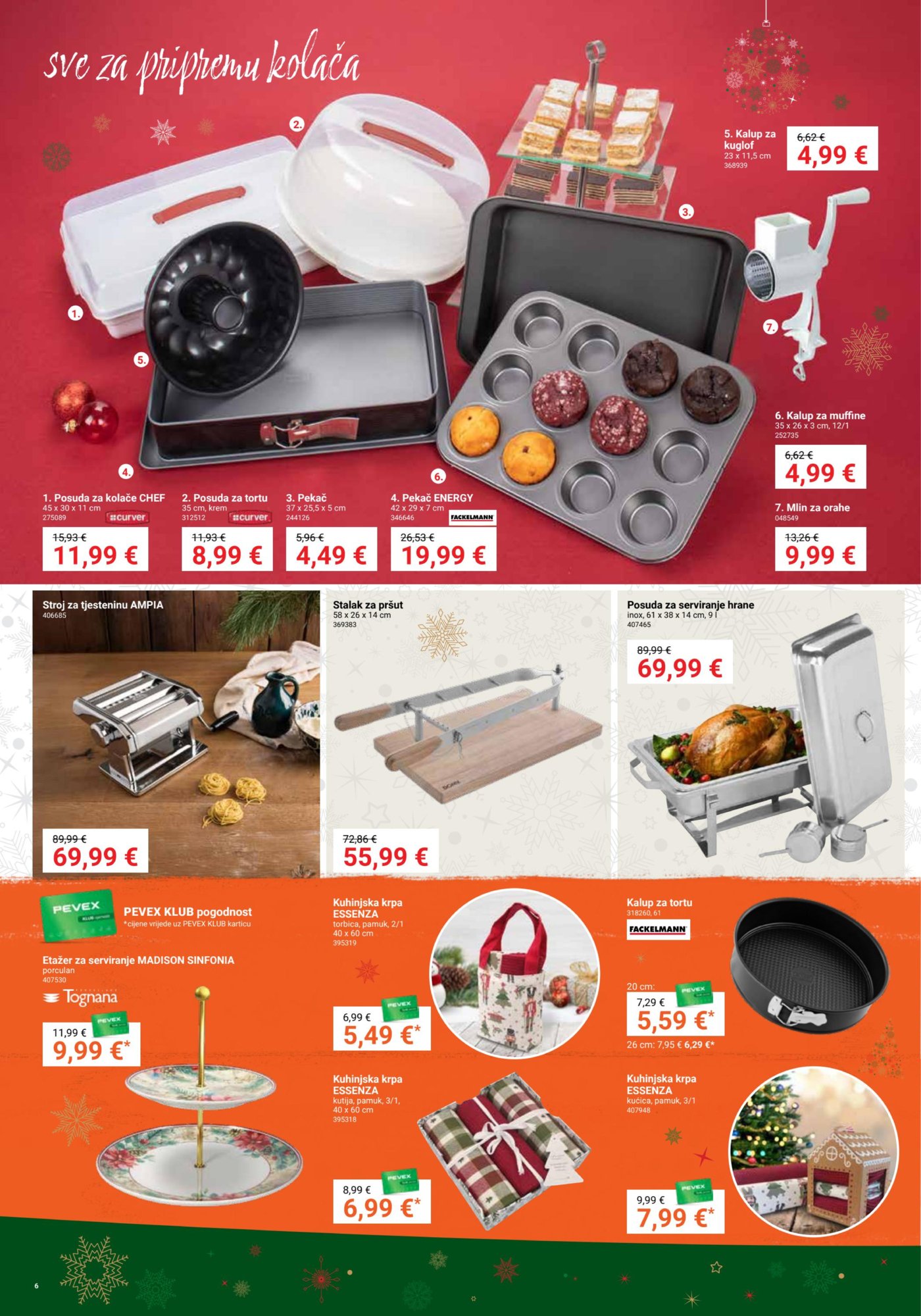 Pevex Božić katalog Akcija 13.11.-31.12.2025.