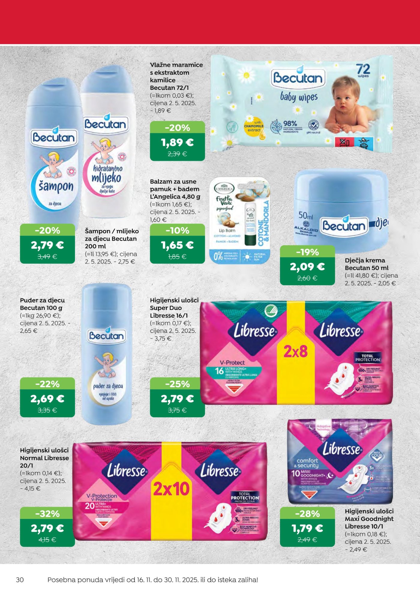 Robin katalog Akcija 16.11.-30.11.2025.